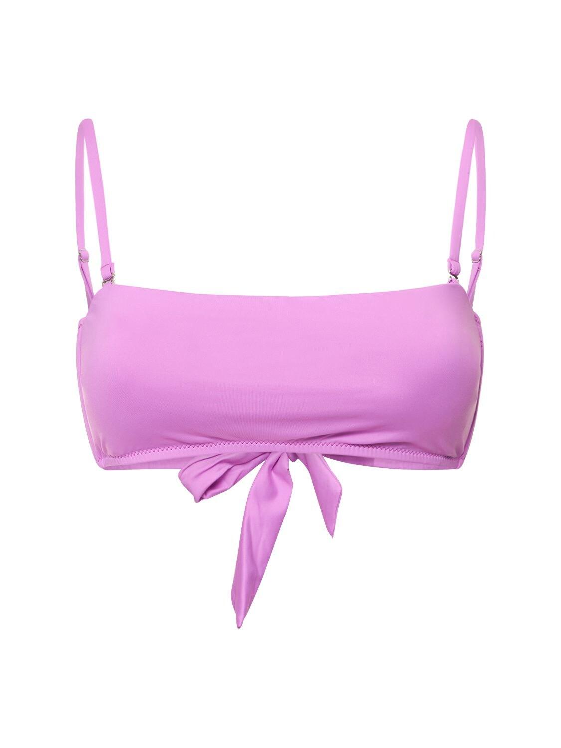 Polo Ralph Lauren Signature Bandeau Bikini Top in Pink | Lyst DE