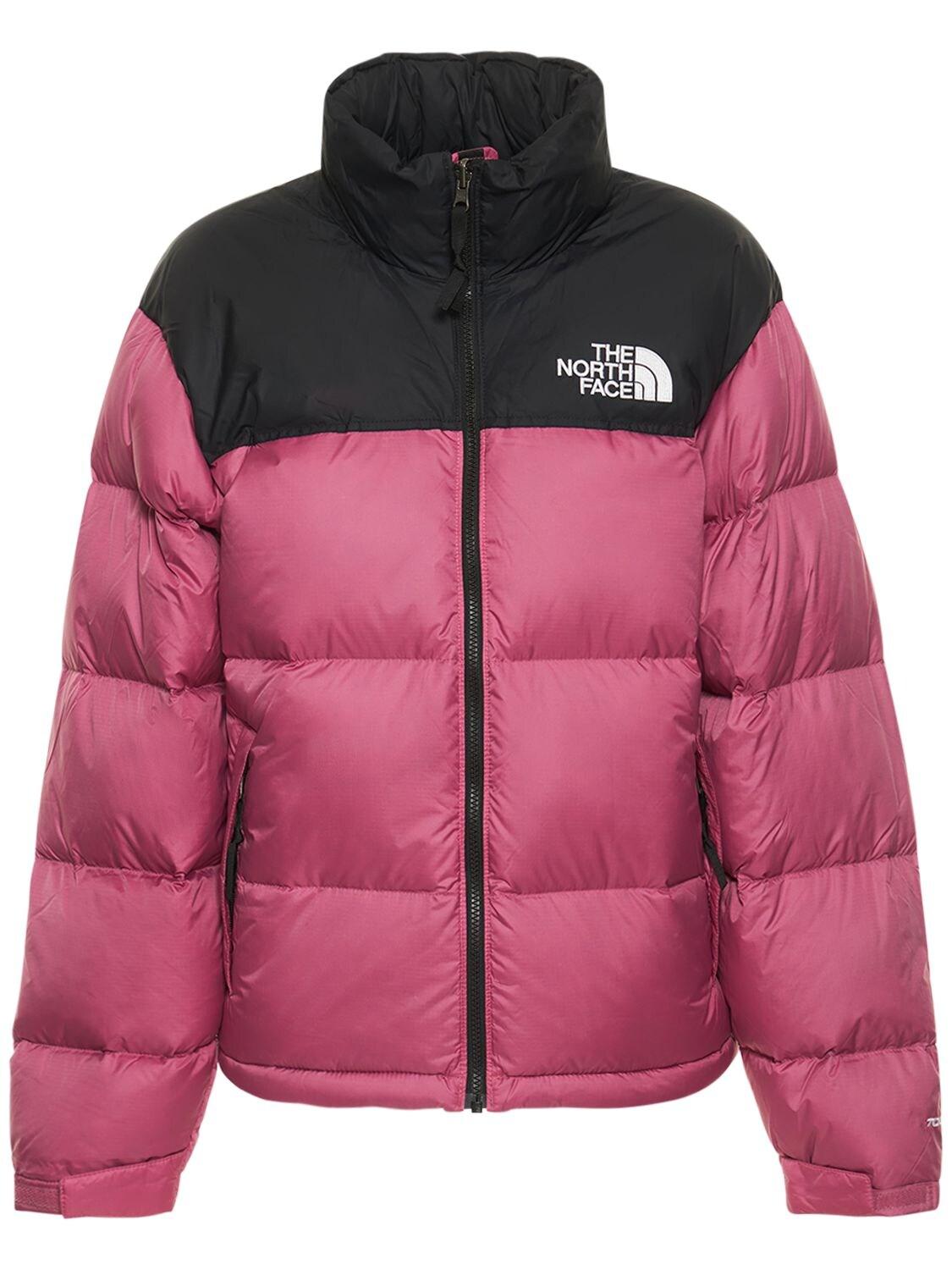 The North Face 1996 Retro Nuptse Down Jacket in Red Violet (Red) | Lyst ...
