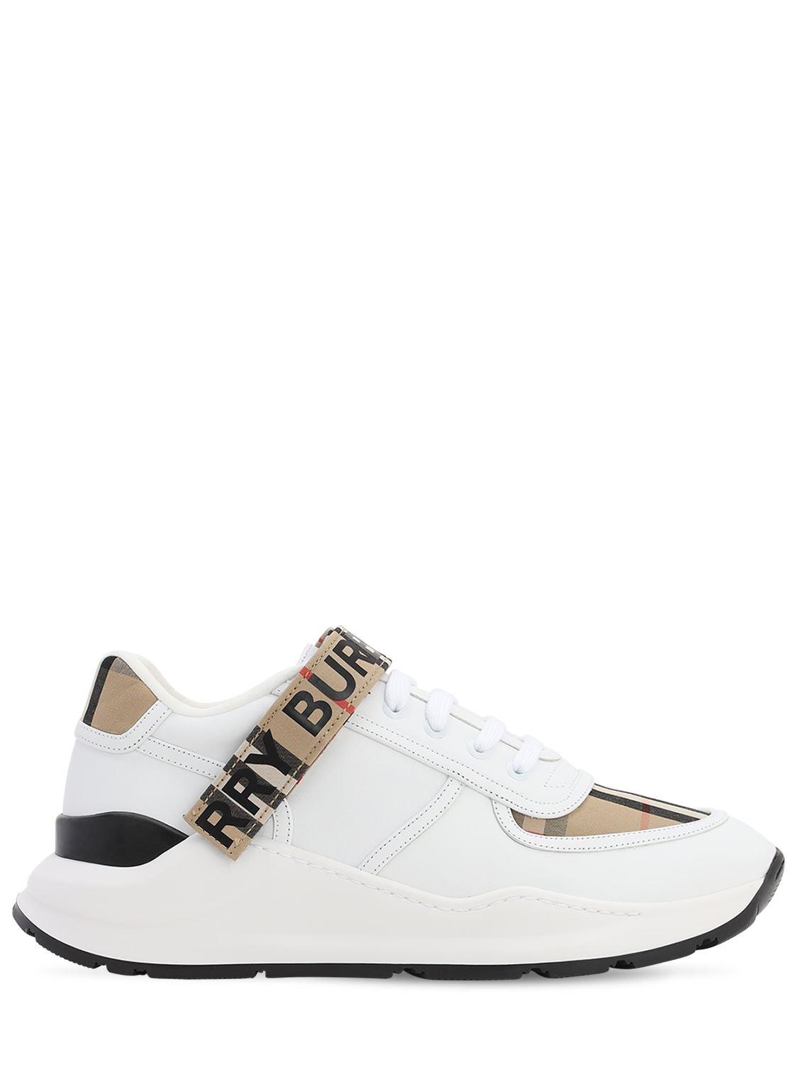 burberry sneaker white