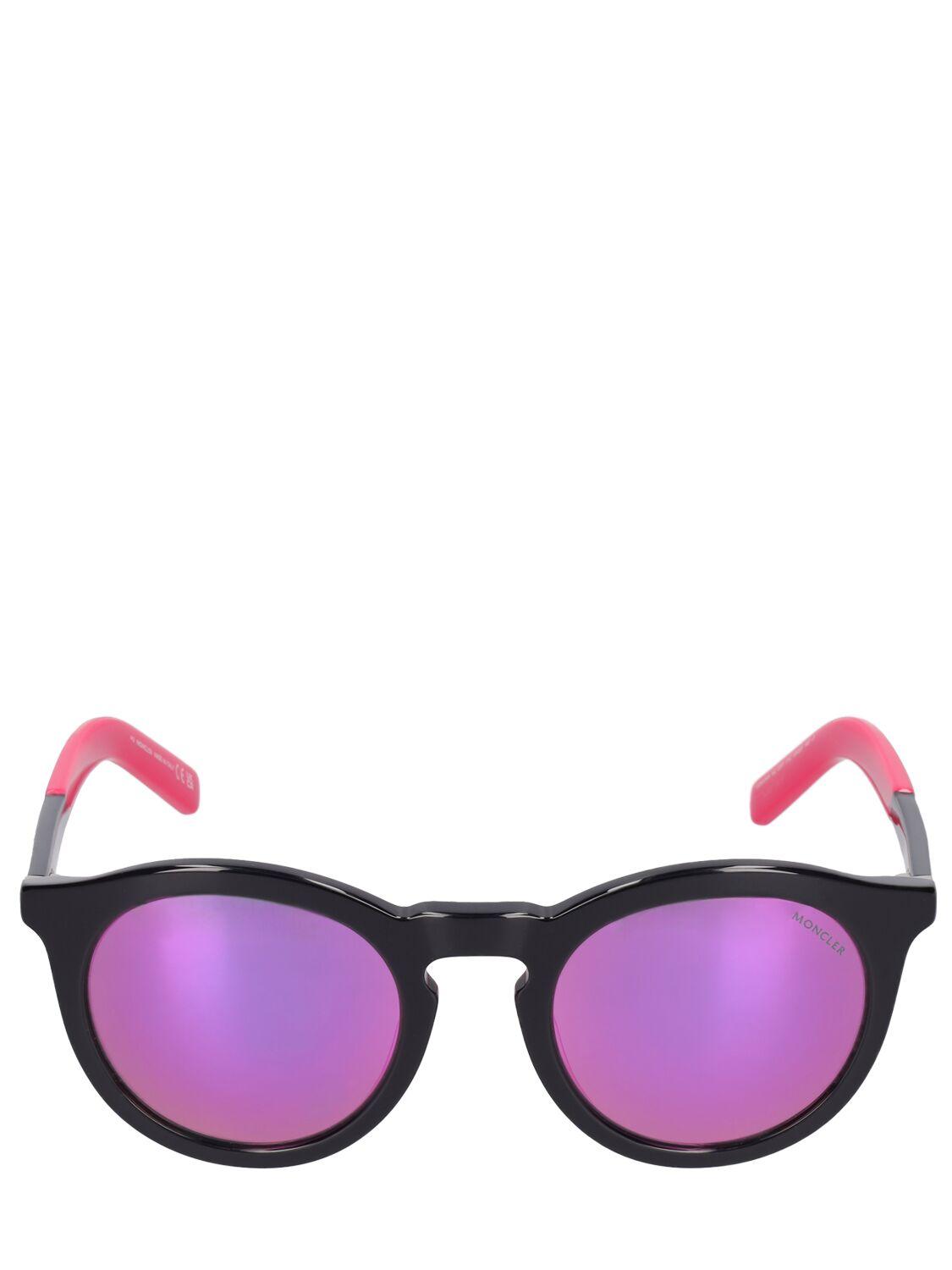Moncler Odeonn Round Sunglasses in Purple | Lyst UK