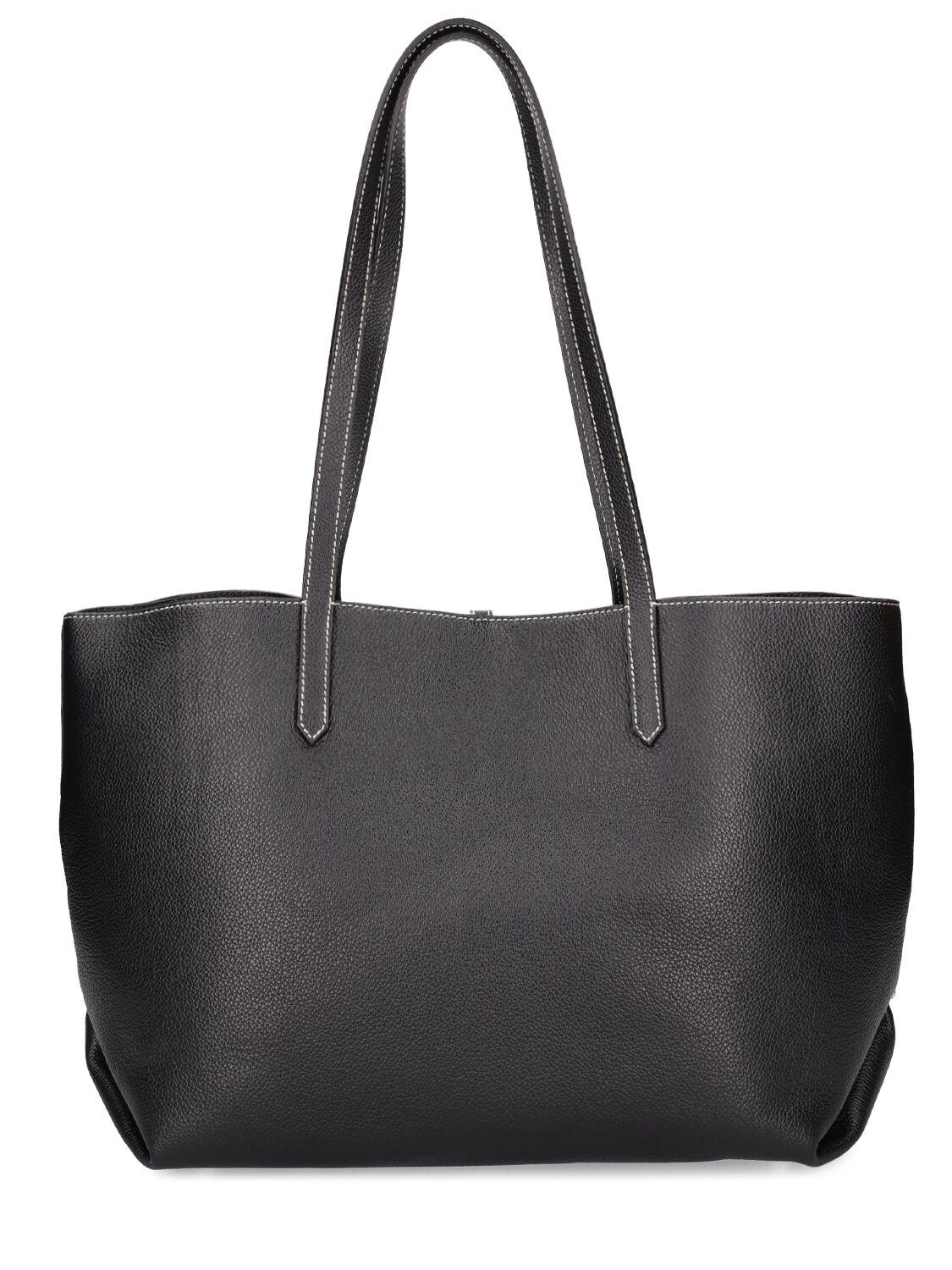 DeMellier London Tokyo Tote グレインレザーバッグ ブラック | Lyst