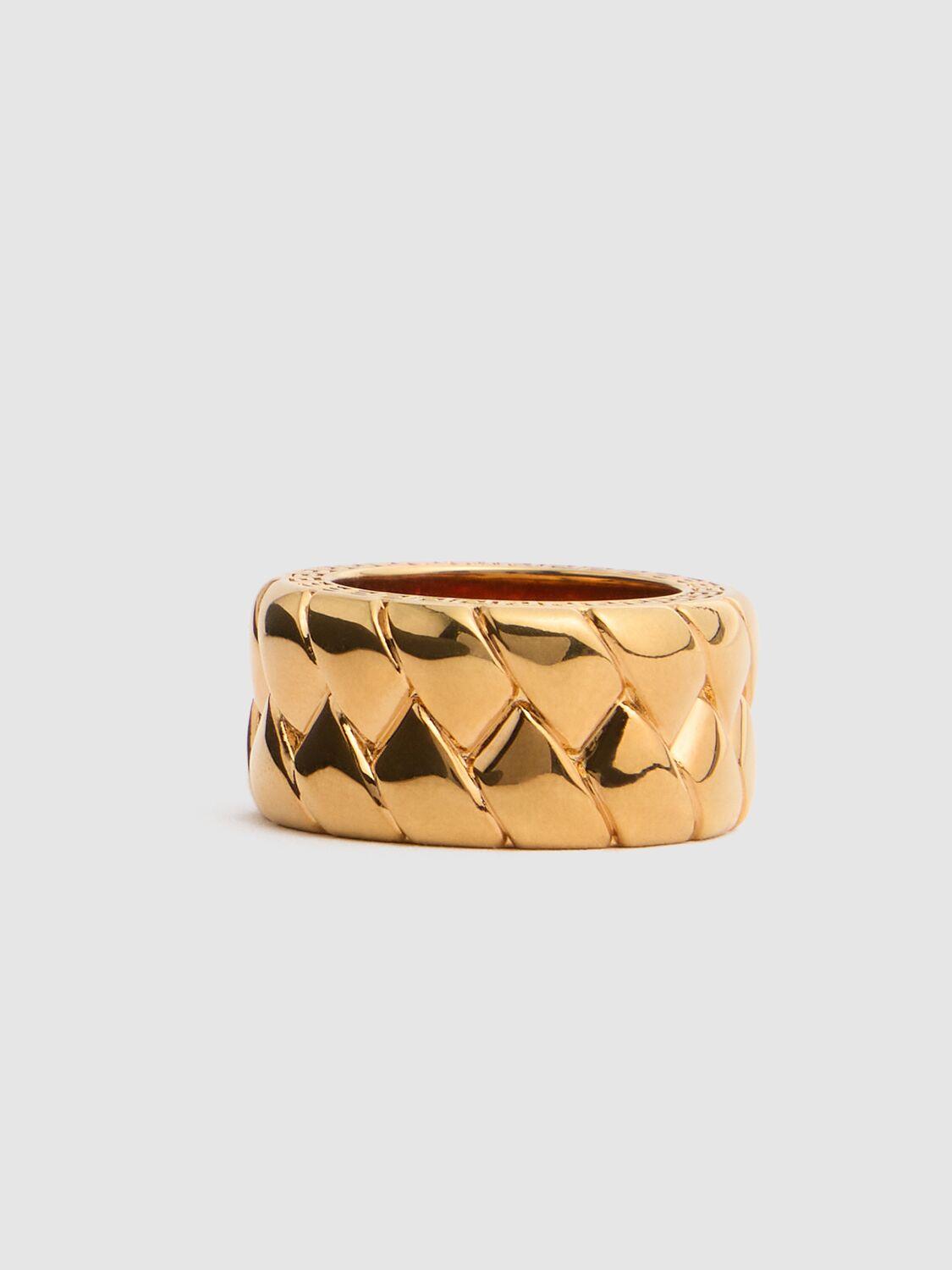 Mujer Anillo Chunky de Versace de color Metalico Lyst