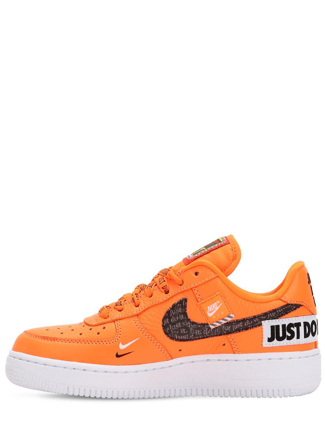 just do it af1 white