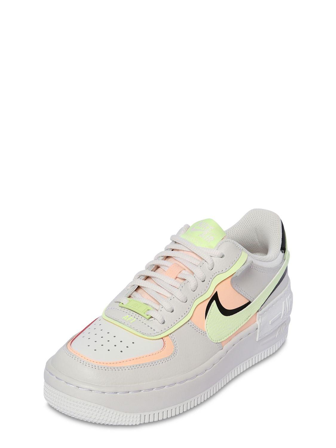 Nike Air Force 1 Shadow Shoe in White + 