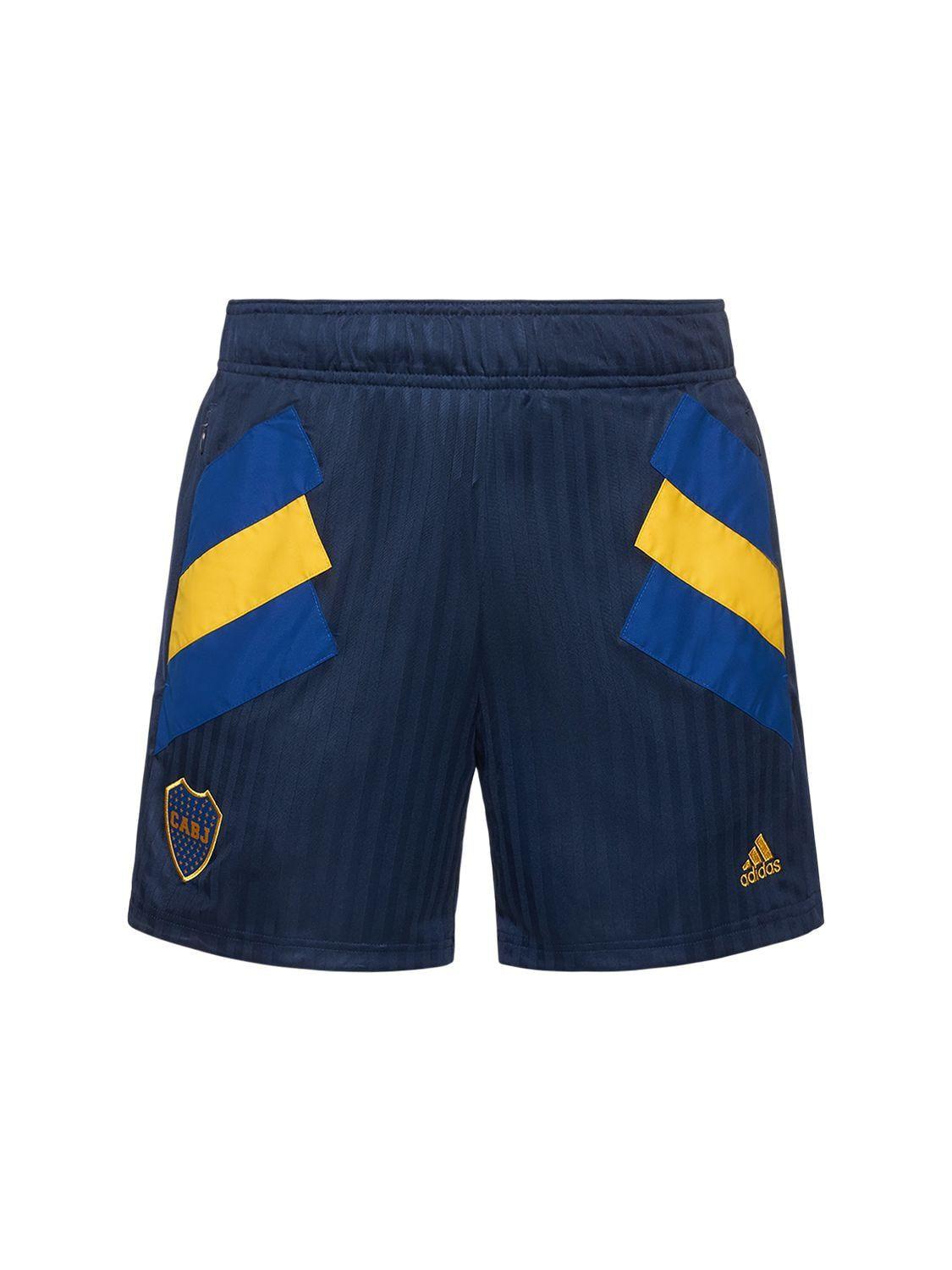 adidas Originals Boca Junior Icon Shorts in Blue for Men | Lyst