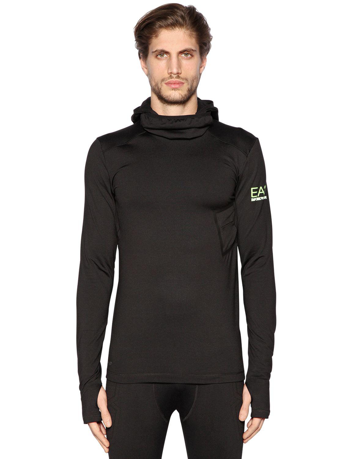 base layer with hood