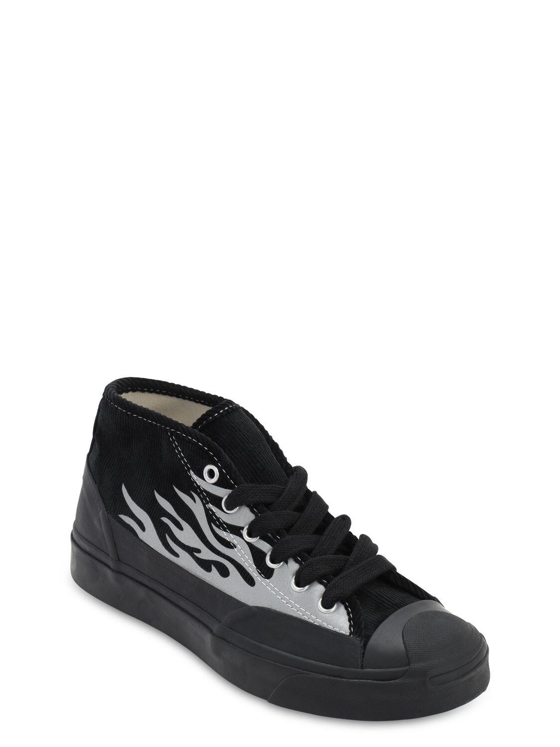 Converse X A$ap Nast Jack Purcell Chukka Mid-top Sneakers in Black for Men  | Lyst