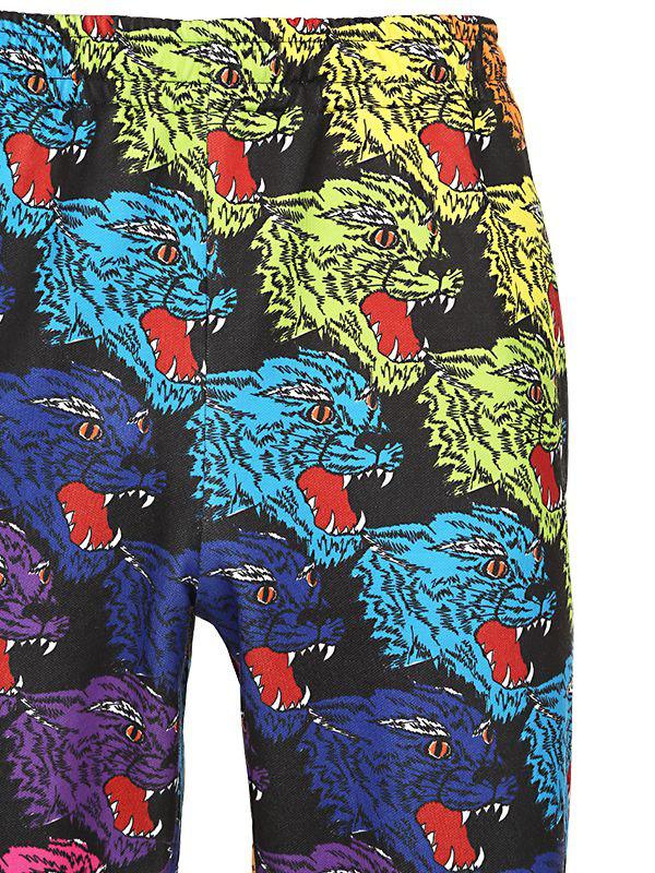 Gucci Angry Tiger Printed Jersey Sweatpants for Men | Lyst