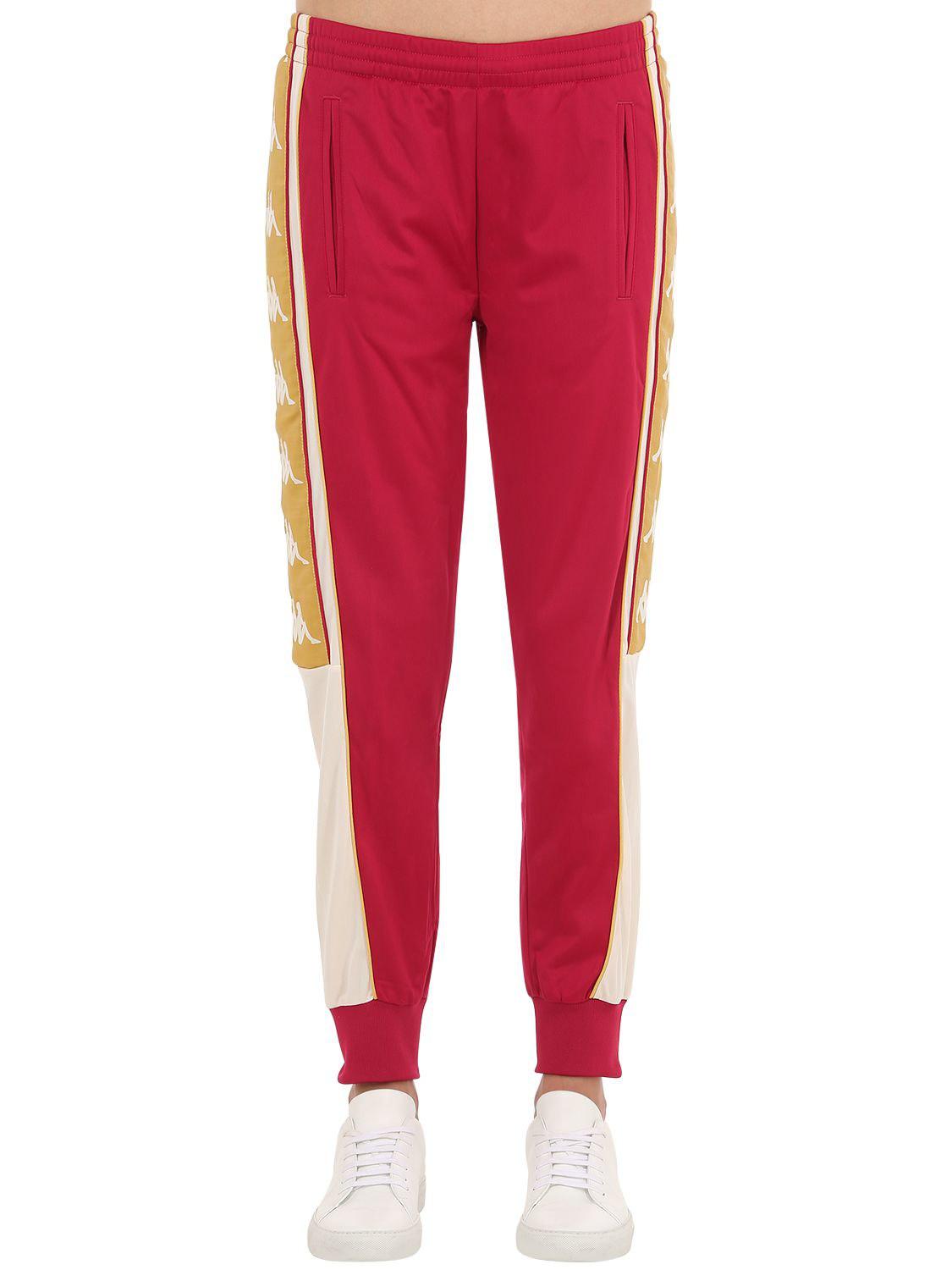 kappa tricot track pants