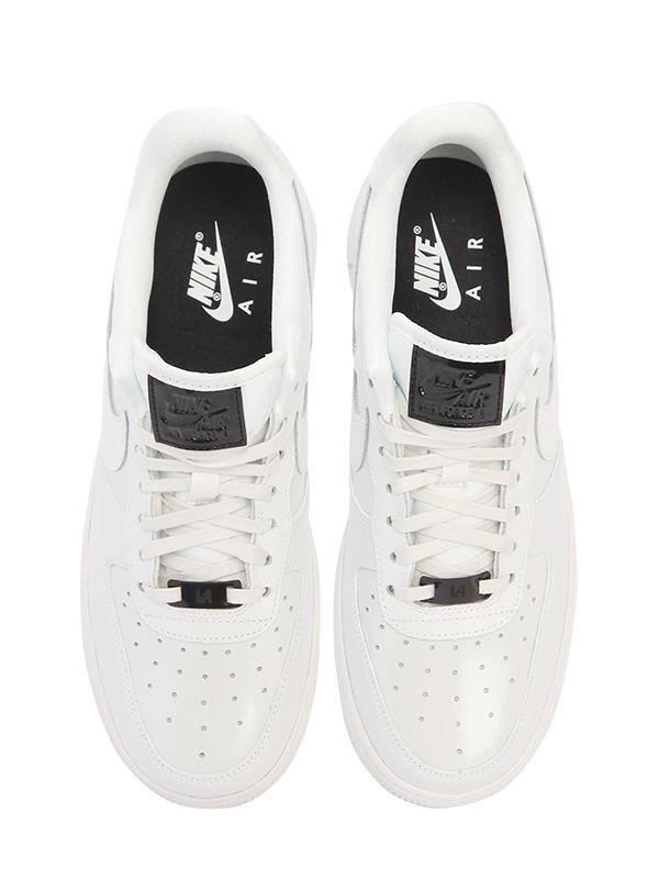 Nike Leather Air Force 1 07 Lux Iridescent Sneakers in White | Lyst