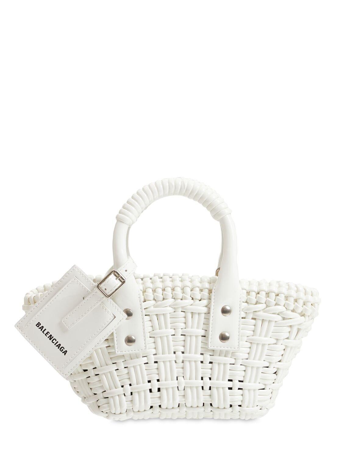Balenciaga Xxs Bistro Basket in White | Lyst