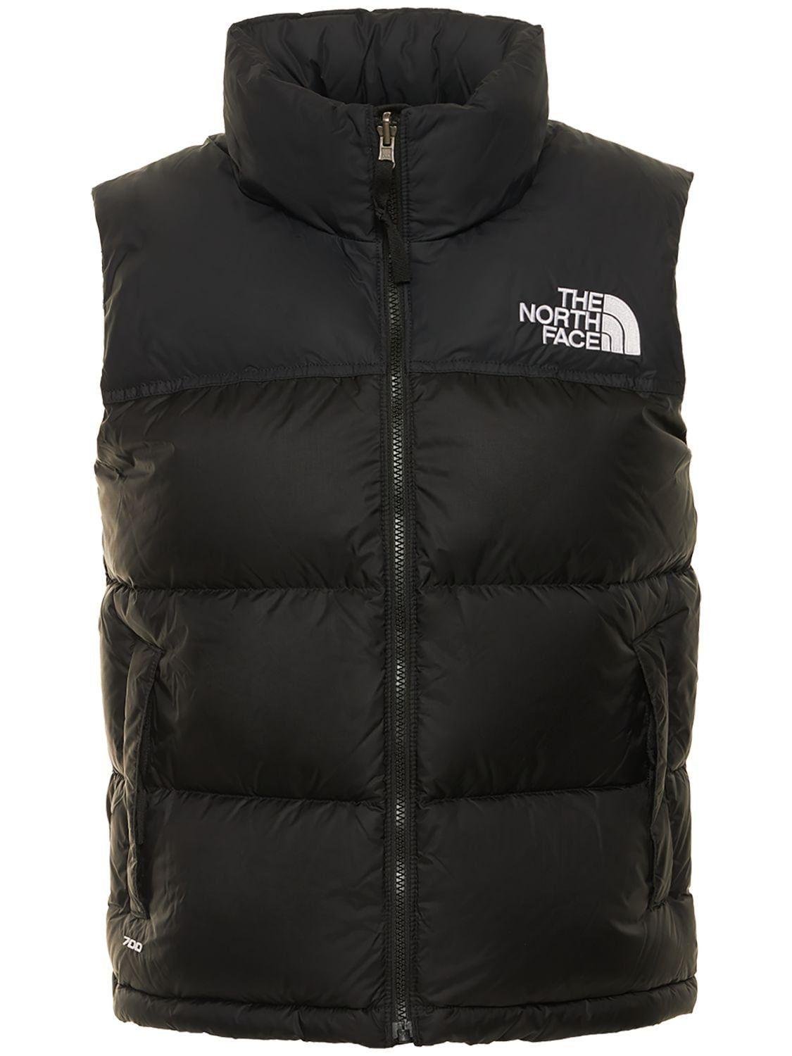 The North Face 1996 Retro Nuptse Nylon Down Vest in Black | Lyst