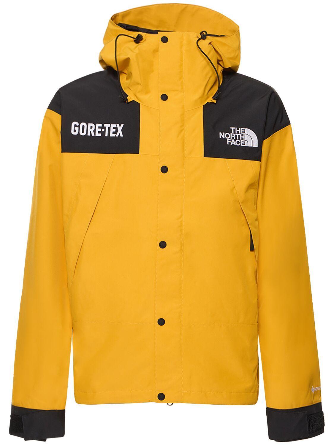 The North Face Gore-tex Mountain Guide Jacket in Yellow for Men | Lyst
