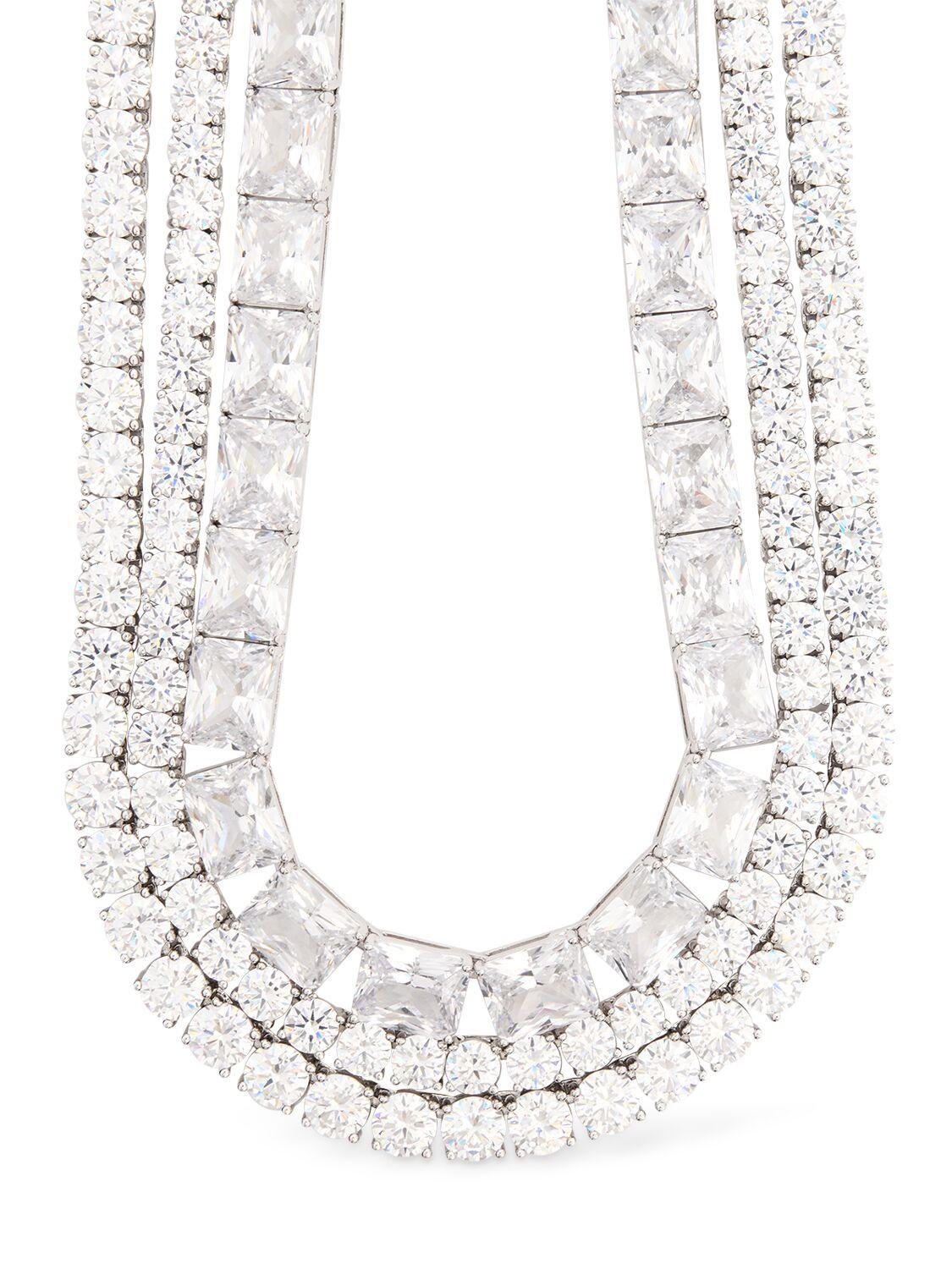 【関税・送料込み】SELF-PORTRAIT NECKLACES WHITE NECKLACE White Self-Portrait Necklaces for Women | Lyst Canada