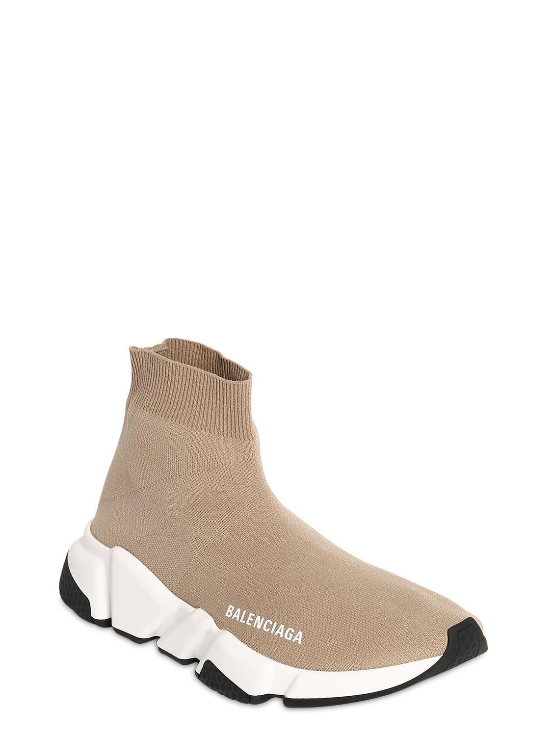 Balenciaga Speed Sneaker in Beige (Natural) - Lyst