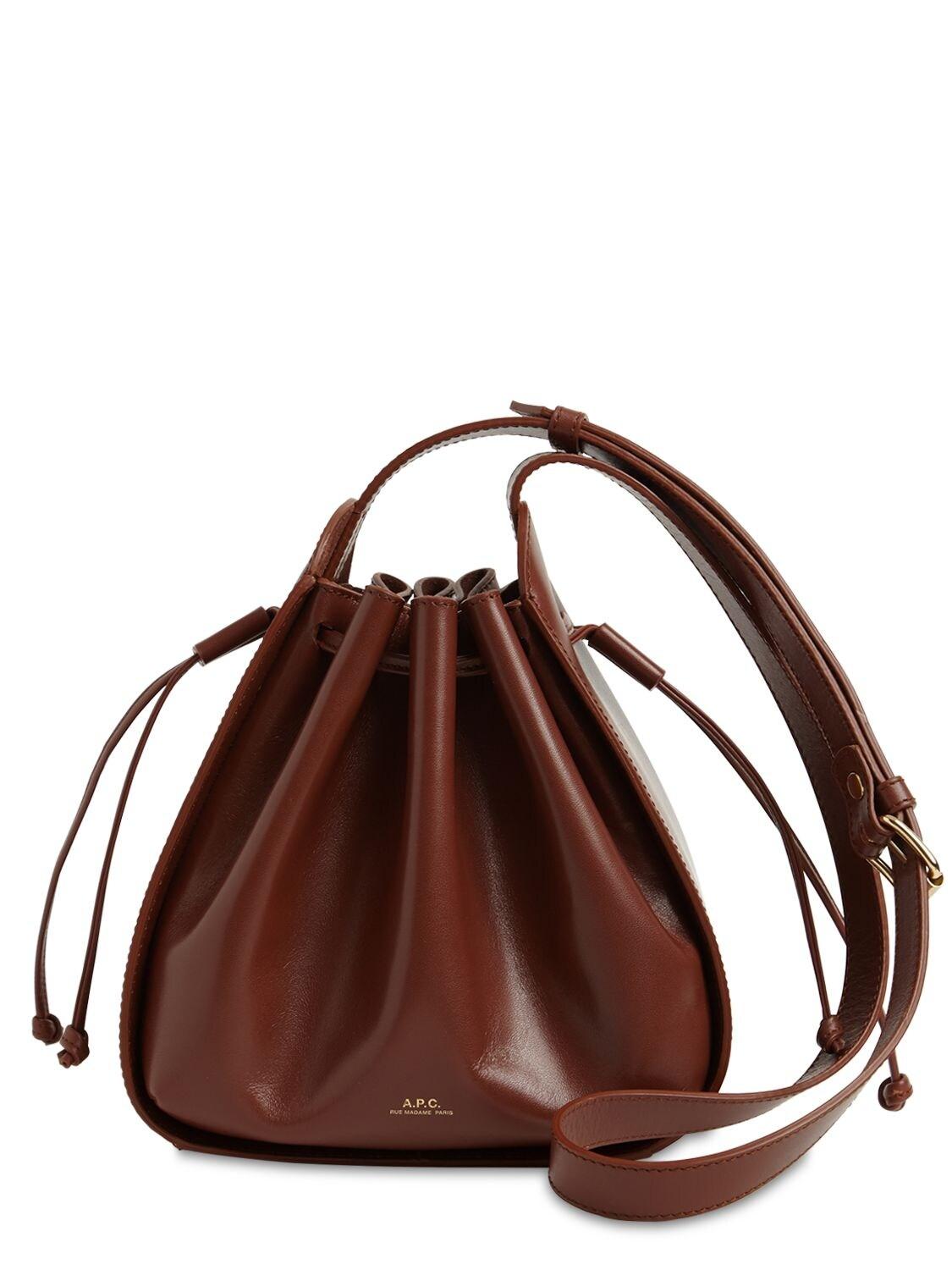 A.P.C Courtney スモールバッグ バケットバッグ A.P.C Courtney スモールバッグ バケットバッグ Courtney Black