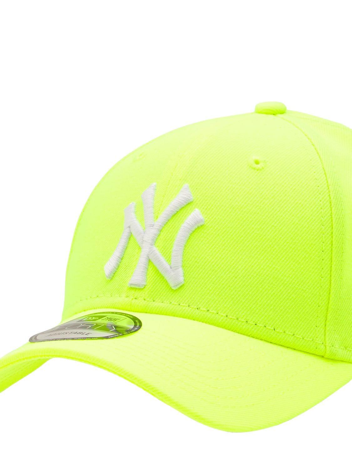KTZ Neon Ny Yankees 9forty Baseball Hat in Yellow for Men | Lyst