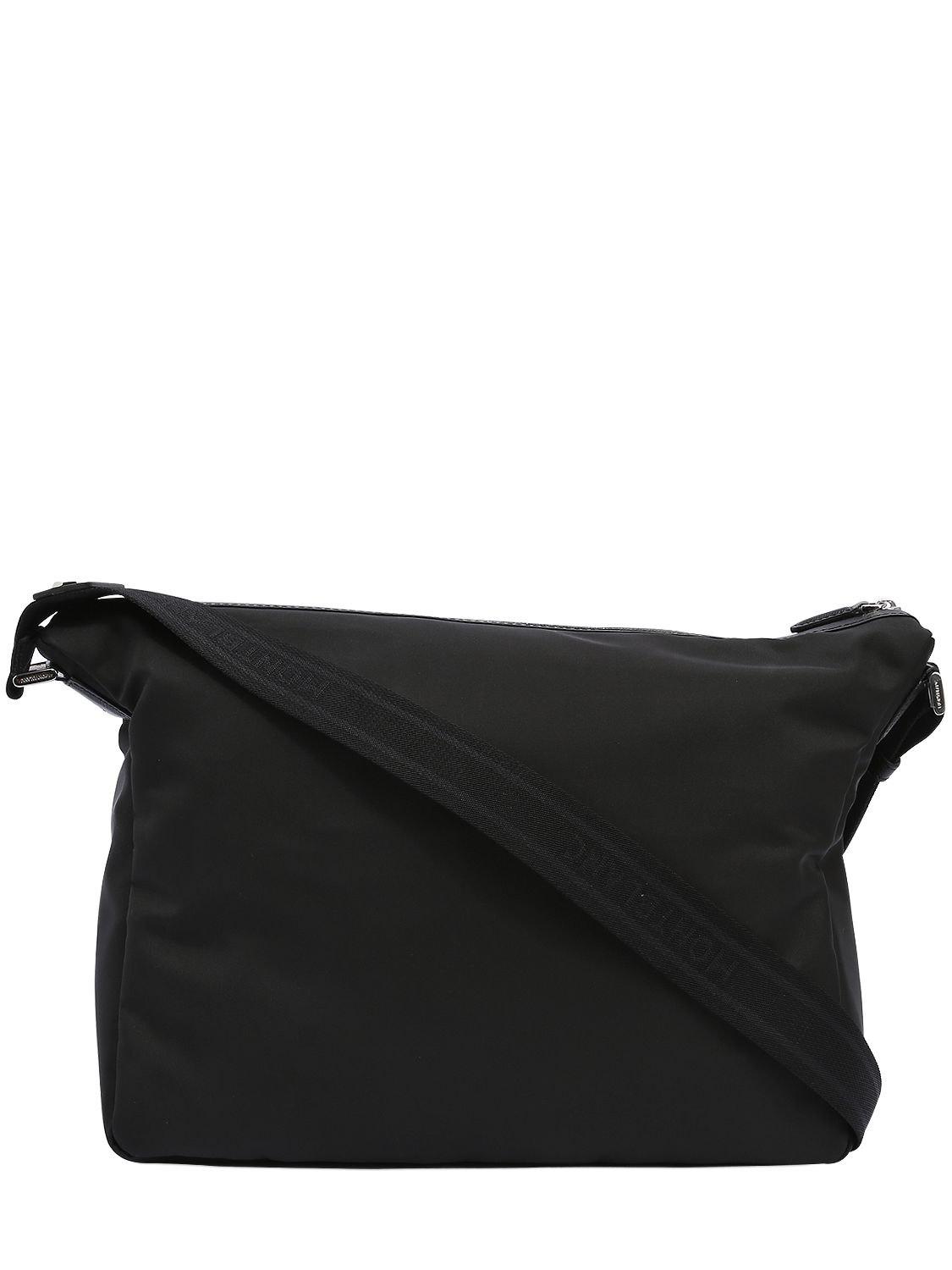 Montblanc Synthetic Sartorial Jet Nylon Messenger Bag in Black for Men ...