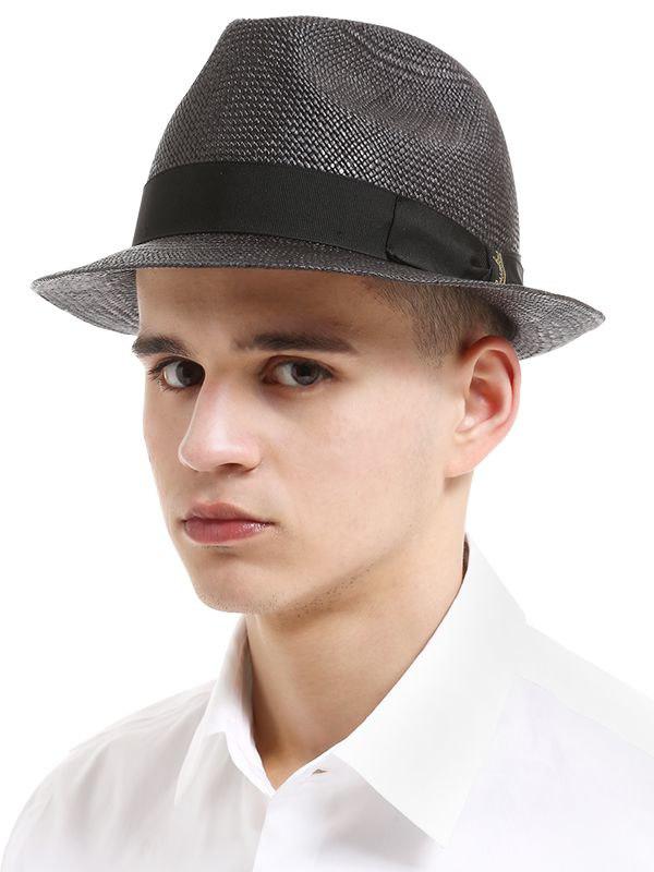Borsalino Quito Small Brim Straw Panama 