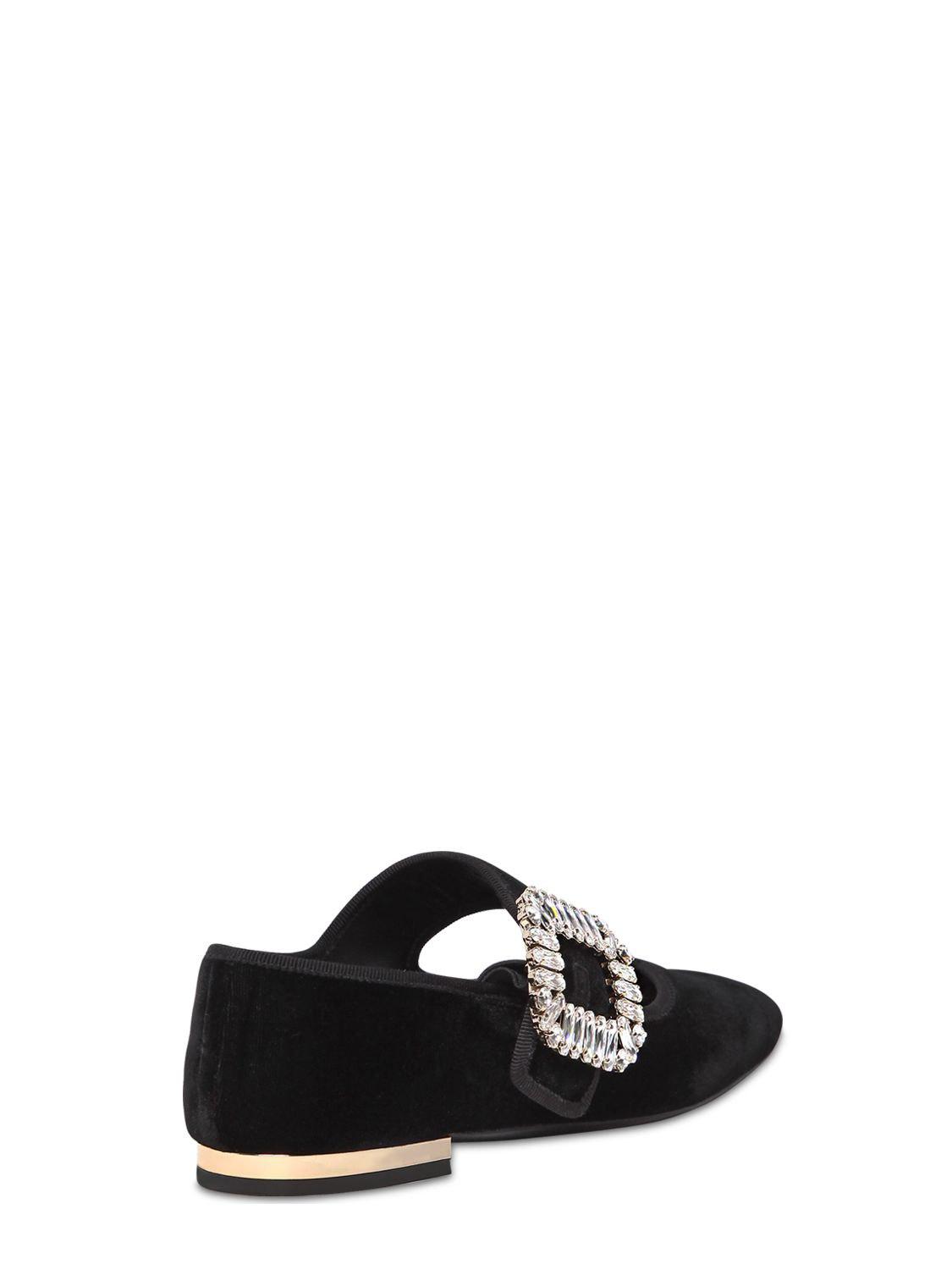 roger vivier velvet mary jane
