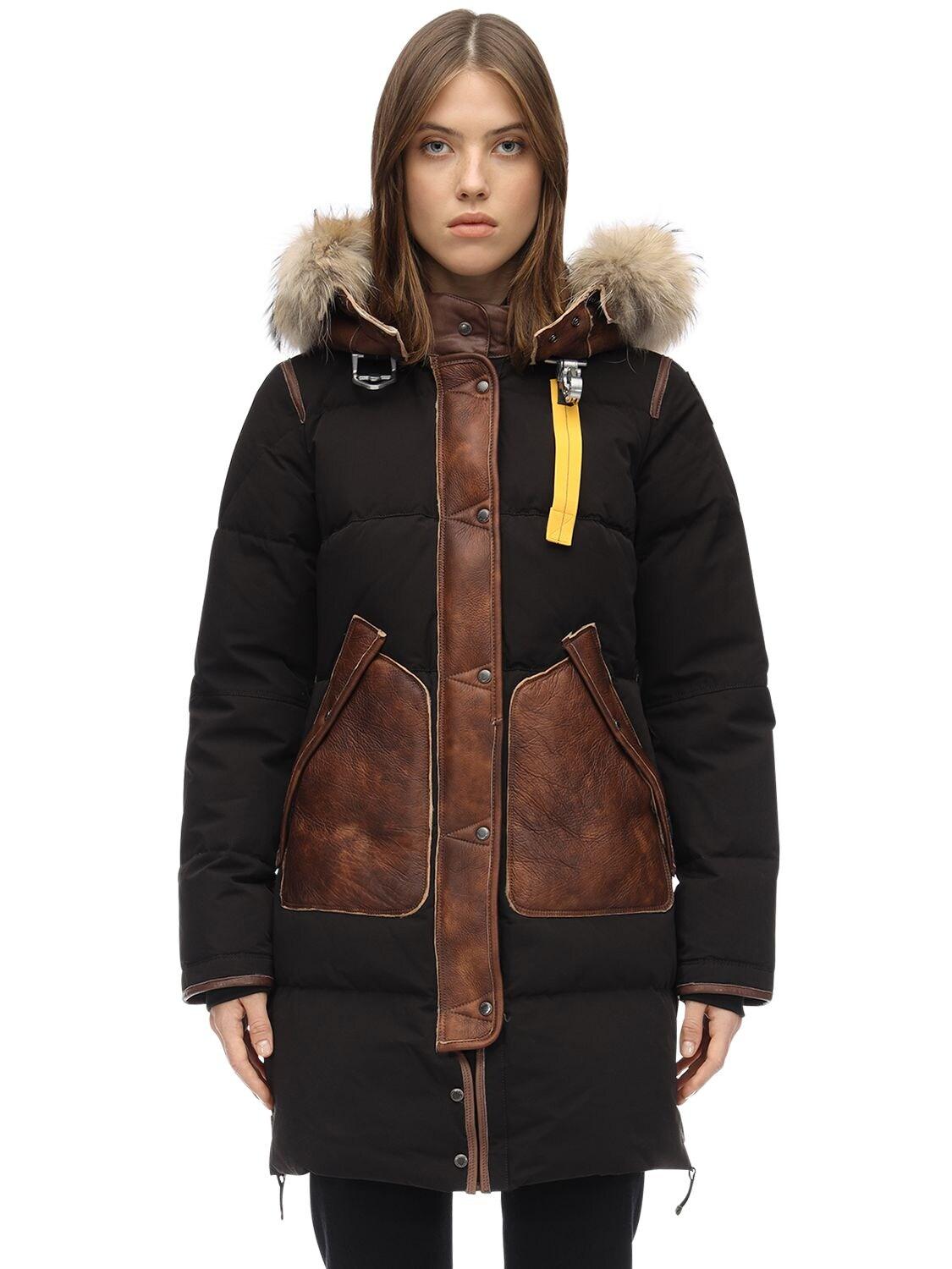 Parajumpers Long Bear Special Edition Down Jacket in Black | Lyst