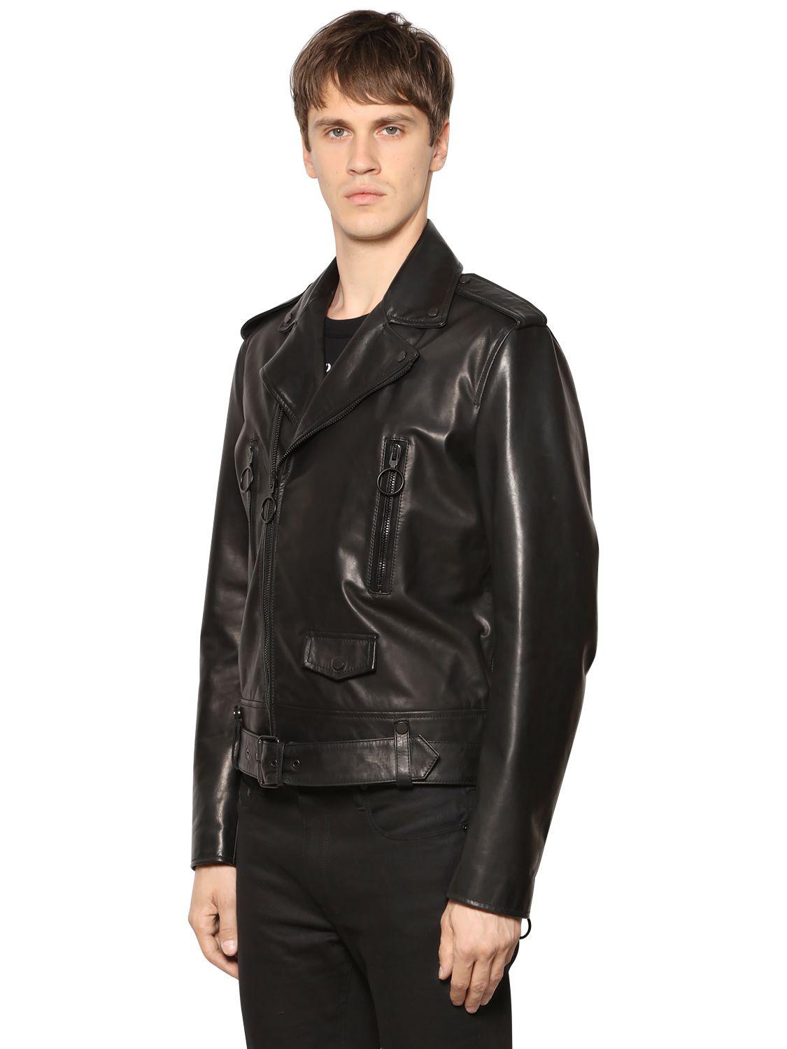 virgil abloh leather jacket