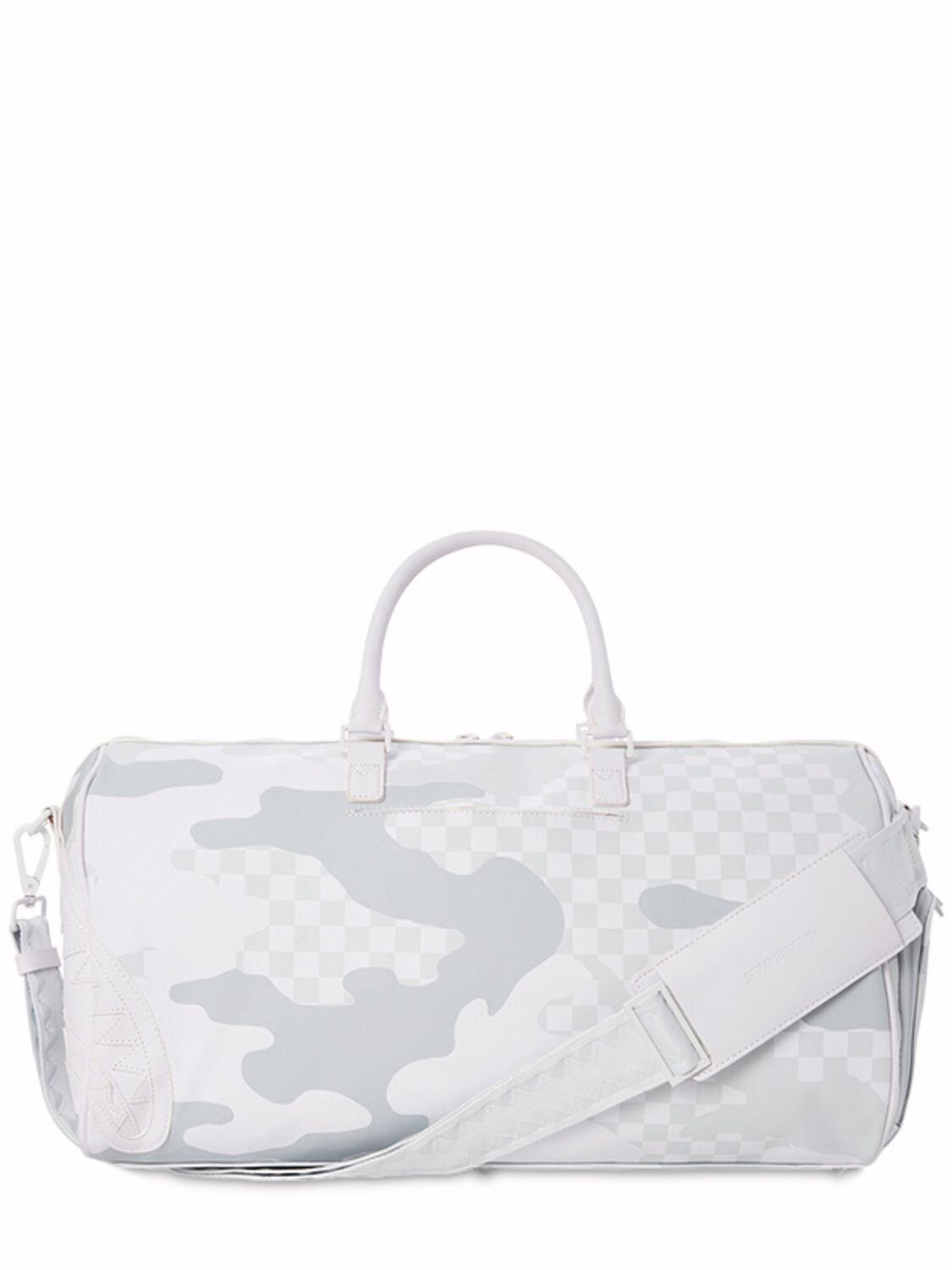 Sprayground 3am Le Blanc Duffle Bag in 