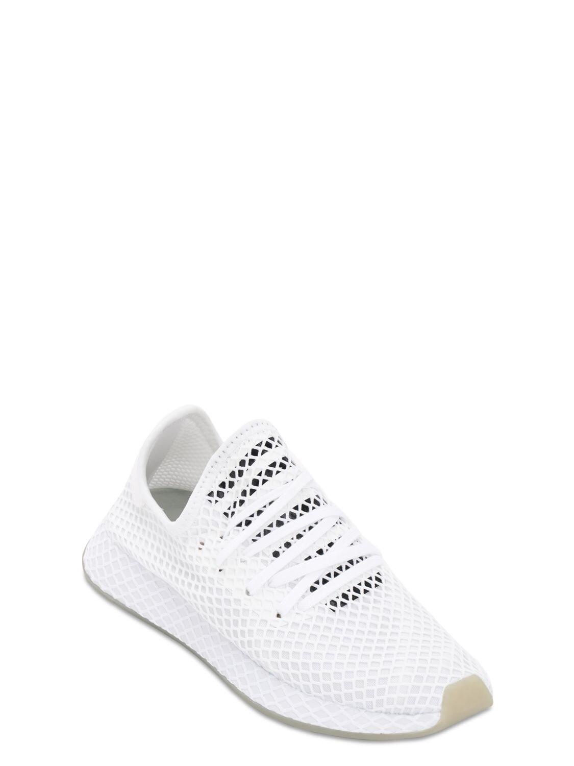 Sneakers "deerupt" In Rete di adidas Originals in Bianco | Lyst