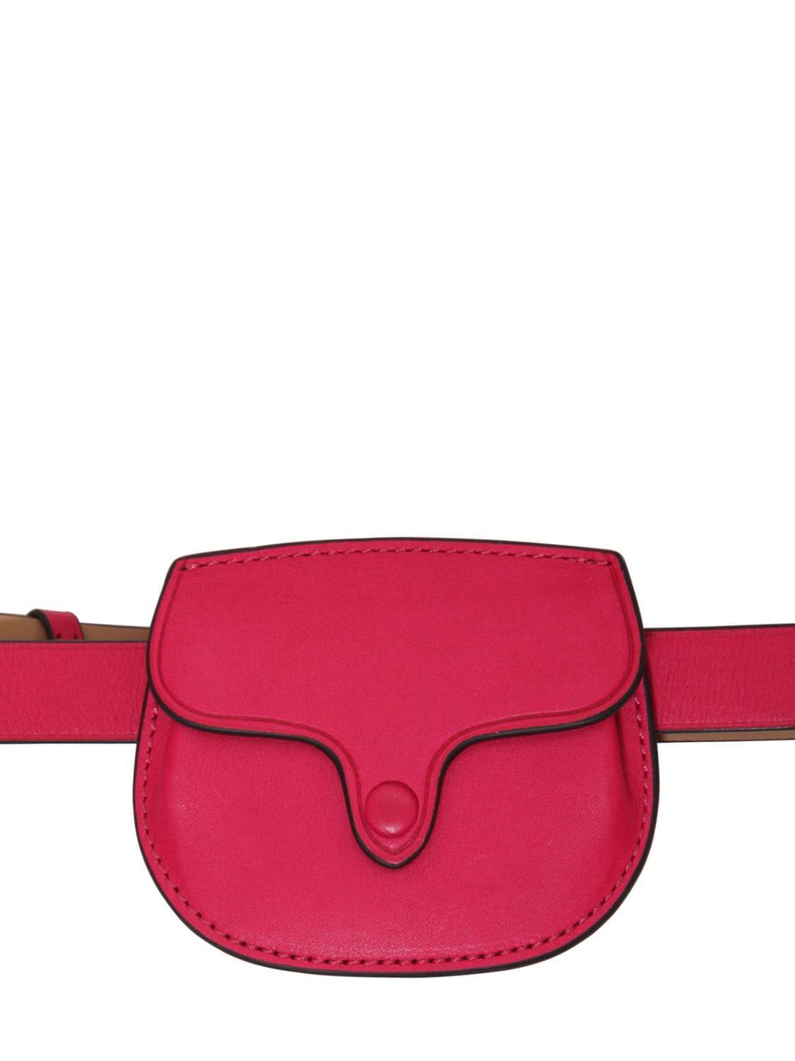 Polo Ralph Lauren Leather Belt Bag | Lyst