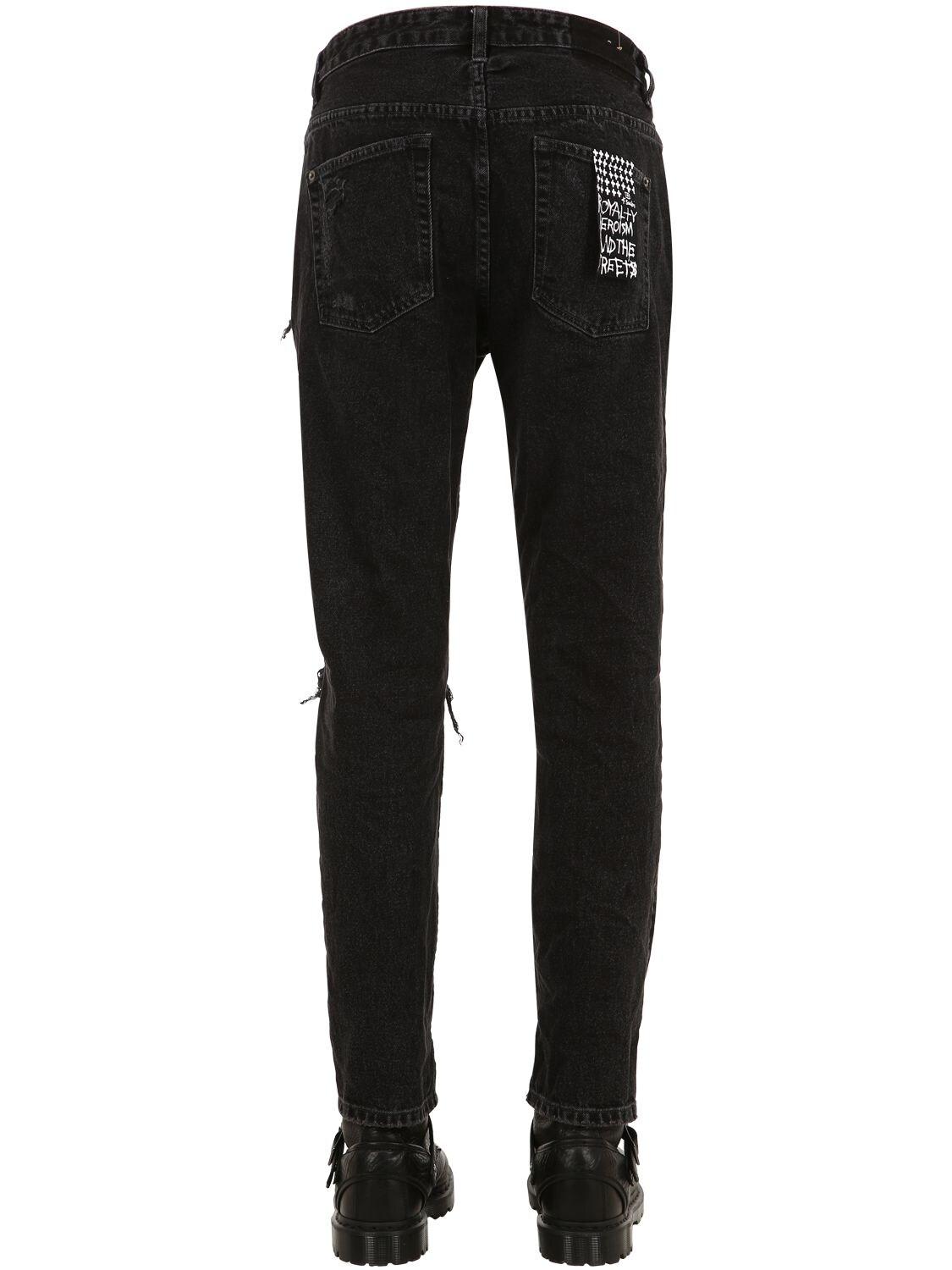 Ksubi Wolf Gang Cotton Denim Jeans in Black for Men - Lyst