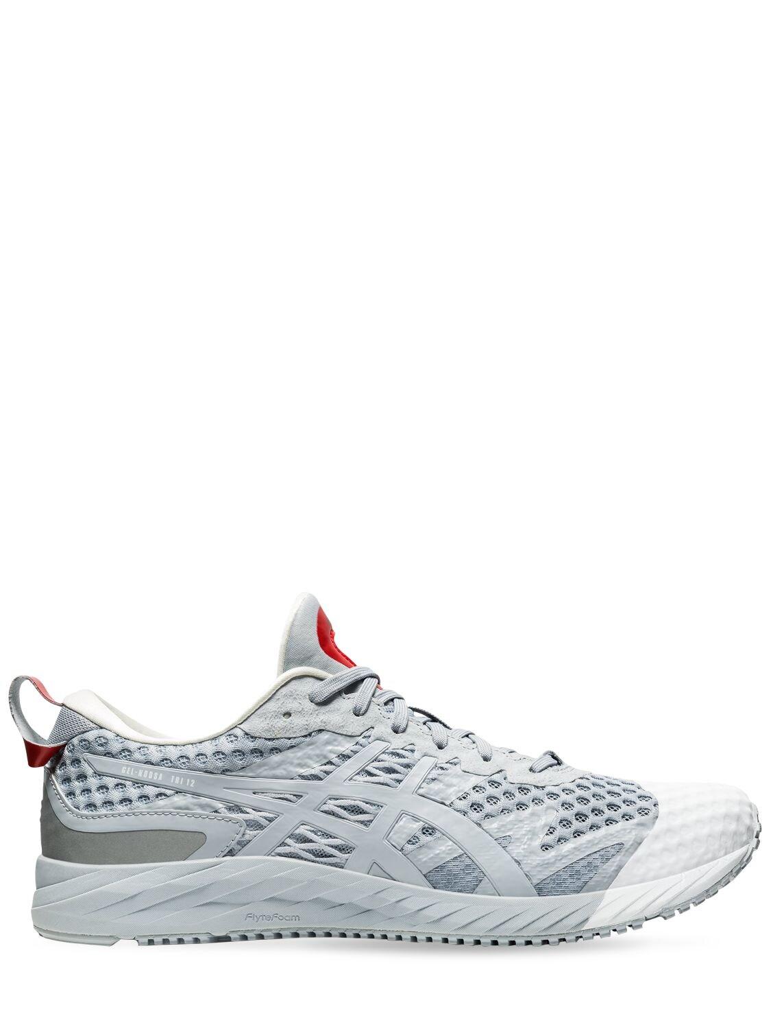 Asics Lace X Affix Gel-noosa Tri 12 in Grey (Gray) for Men - Save 51 