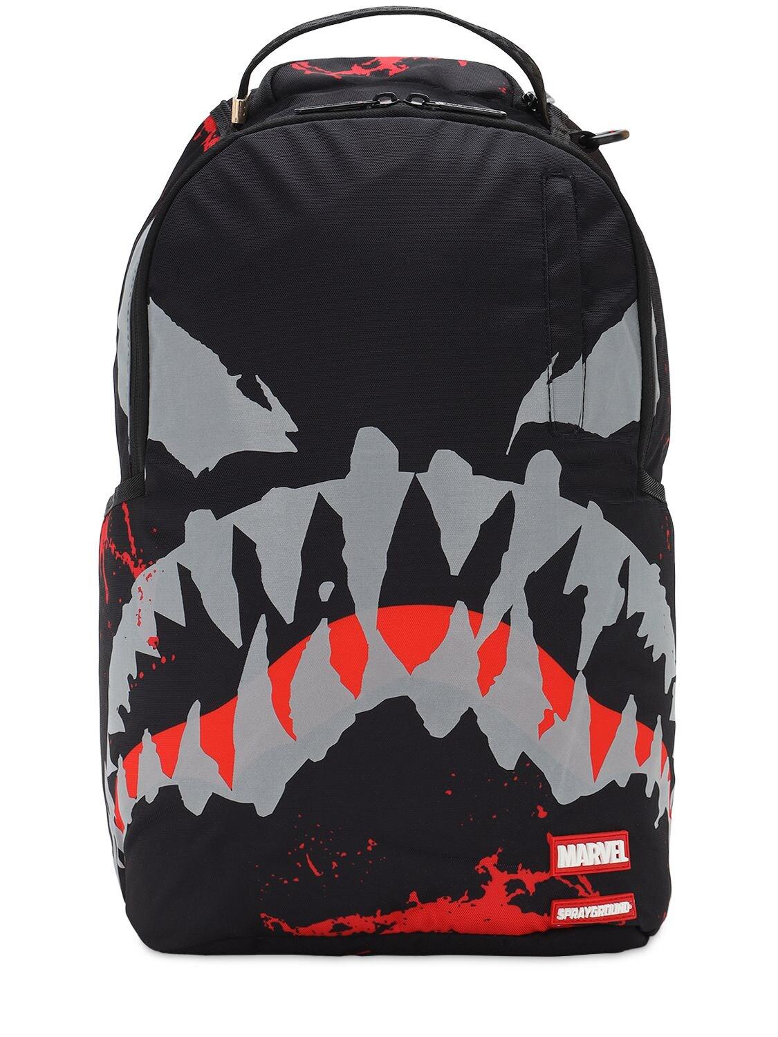 Sprayground Venom Shark Backpack in Black for Men | Lyst