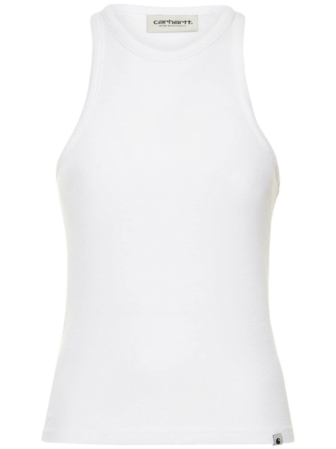Carhartt WIP Porter A-shirt Tank Top in White | Lyst