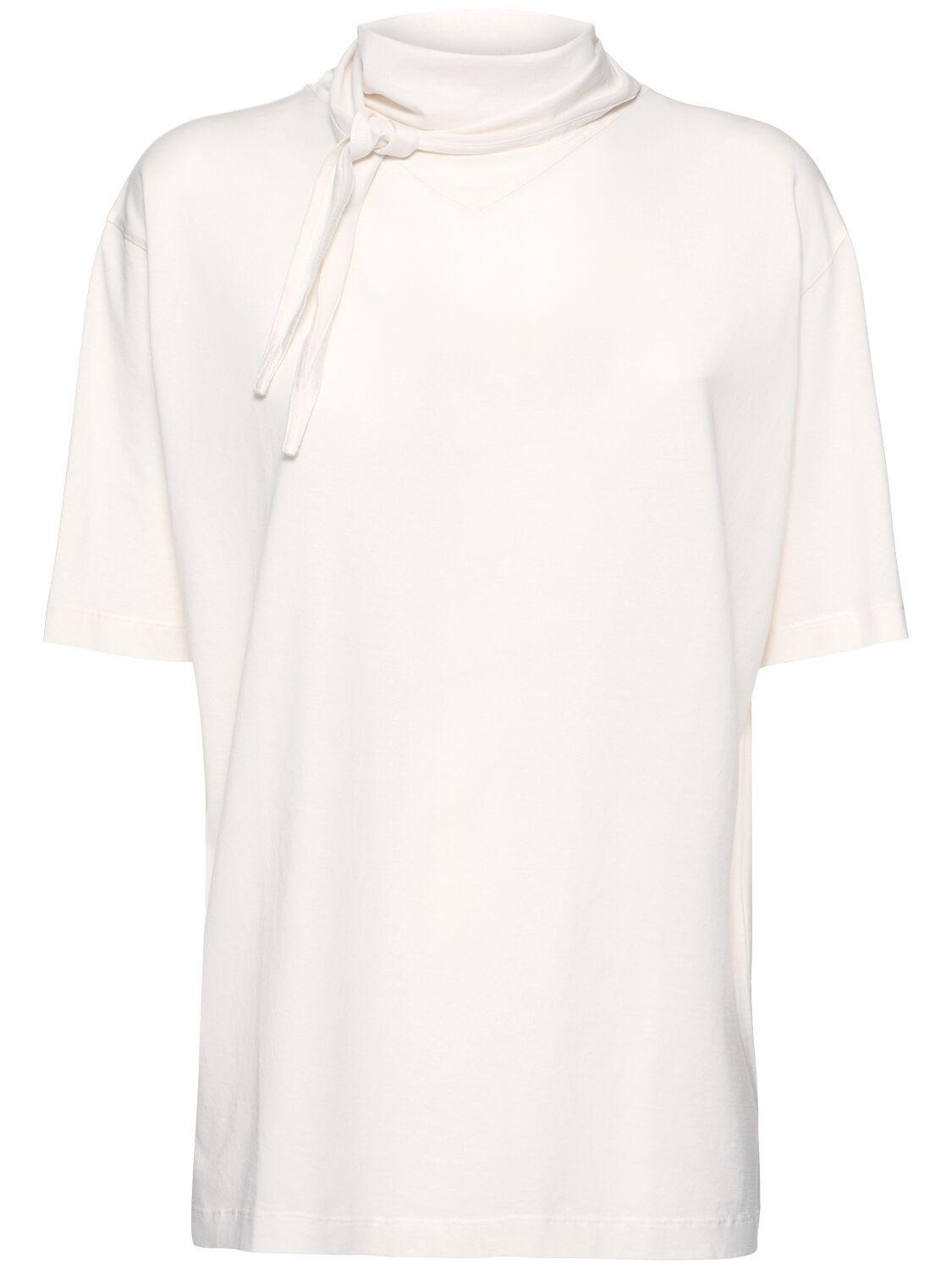 Lemaire フローラル スカーフ ブラック | Lyst