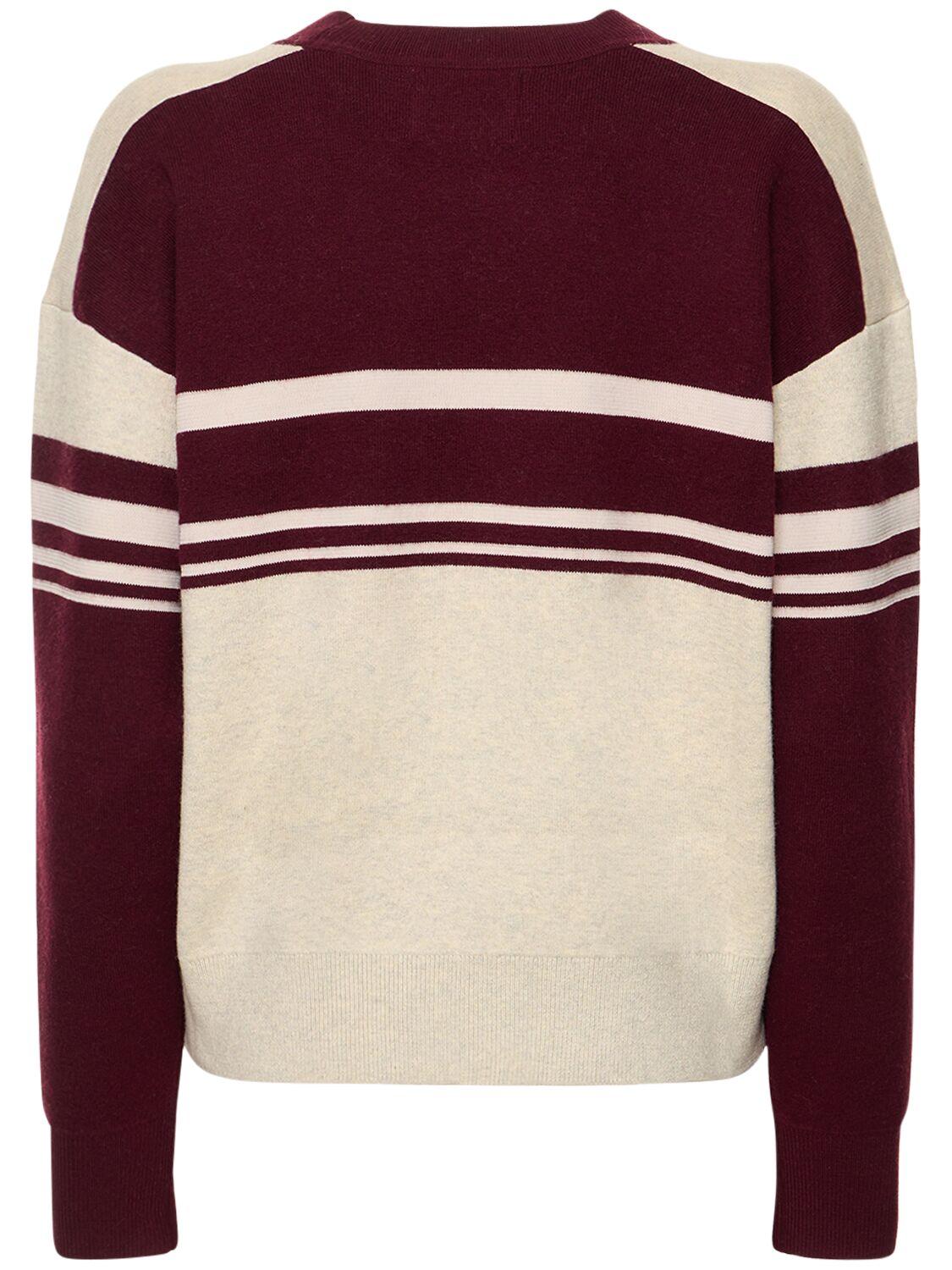 Callie Cotton Blend Logo Sweater