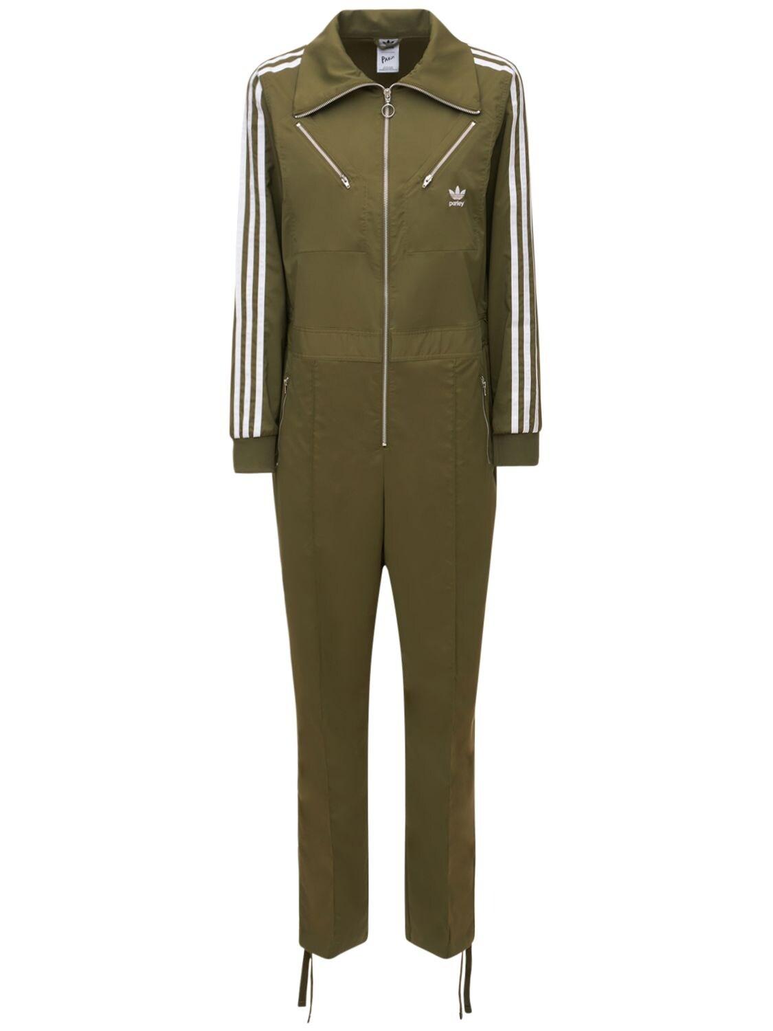 adidas Originals Boiler Suit in Green | Lyst