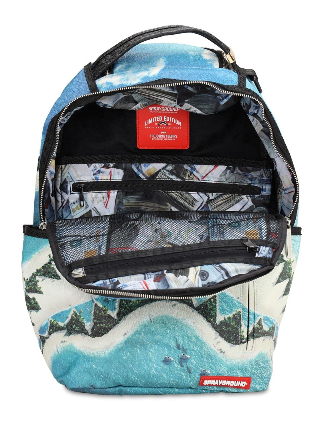 Sprayground Shark Island Pvc Backpack for Men - Lyst