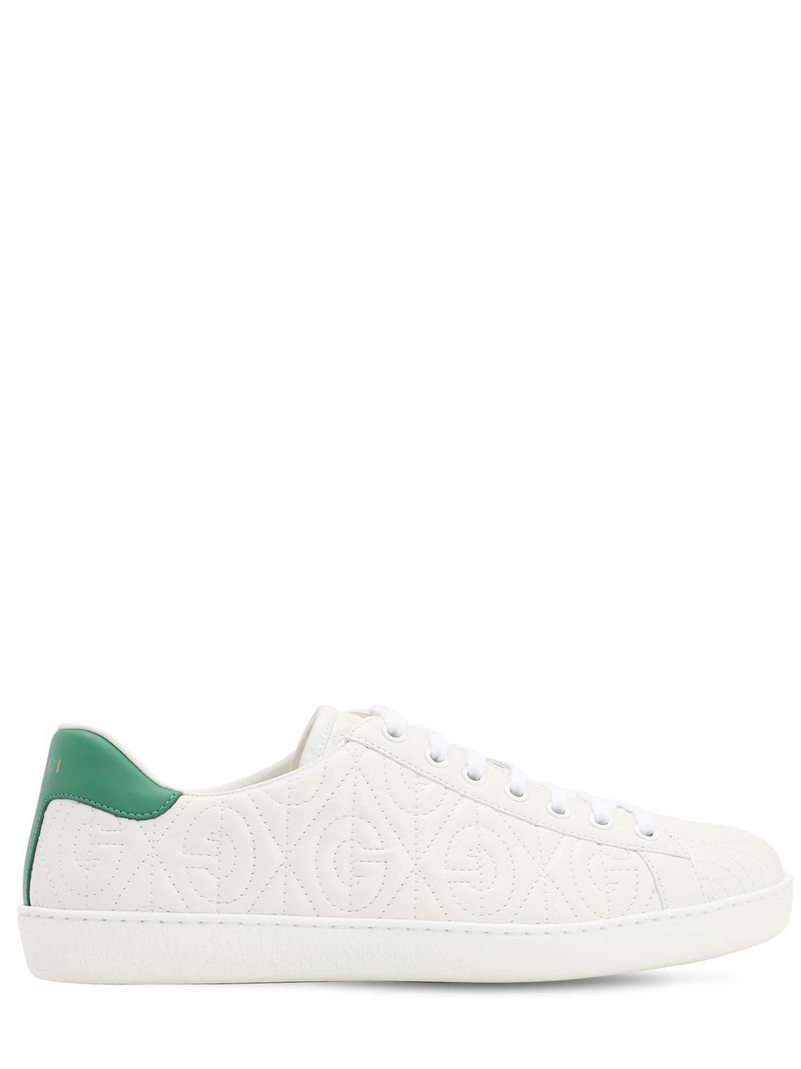 gucci ace g rhombus sneaker