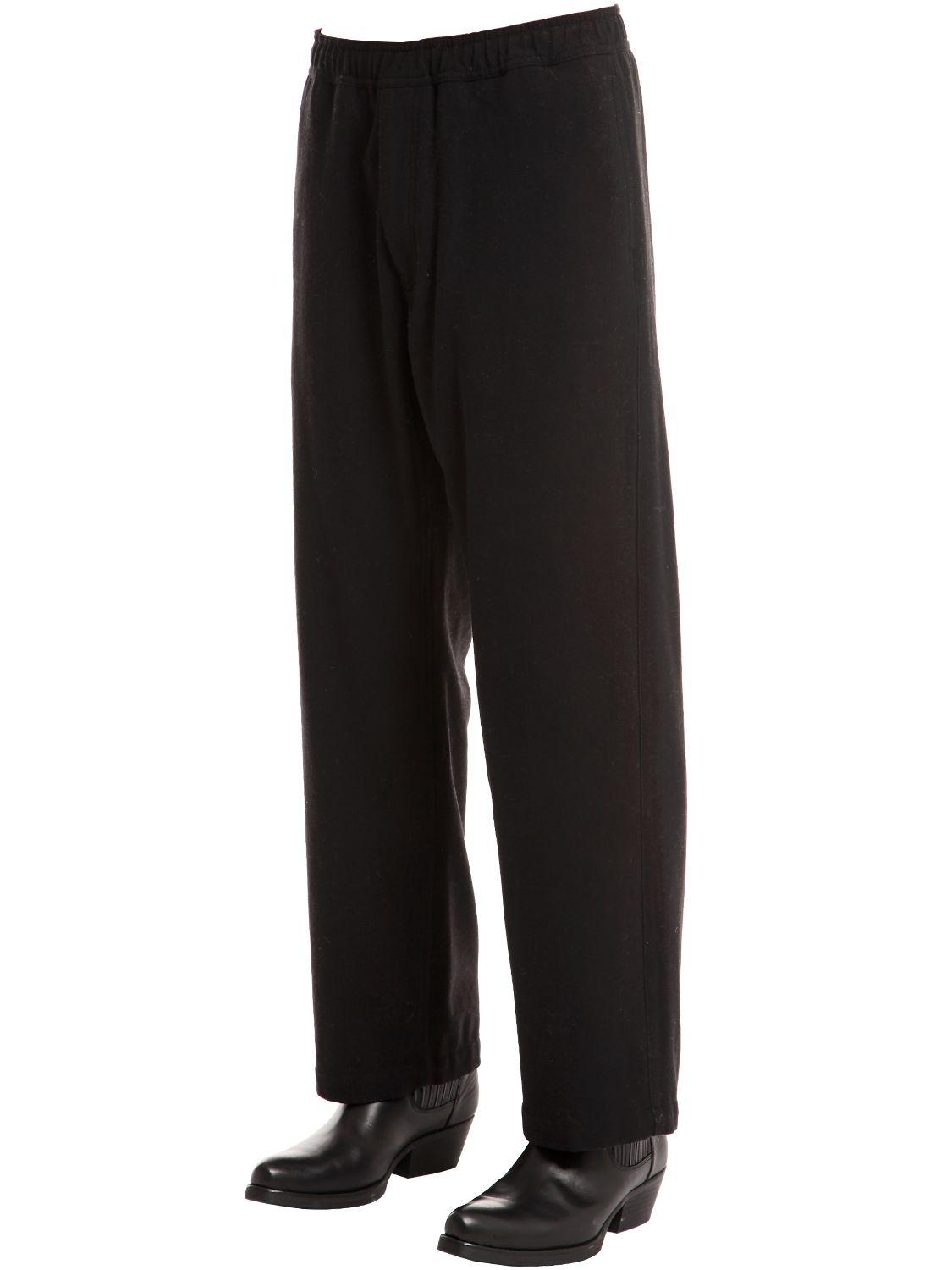 Our Legacy Draped Carded Wool Pants in Black for Men | Lyst