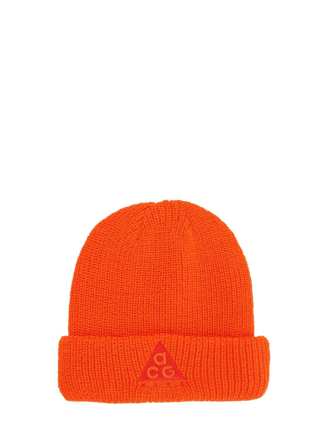 nike beanie orange
