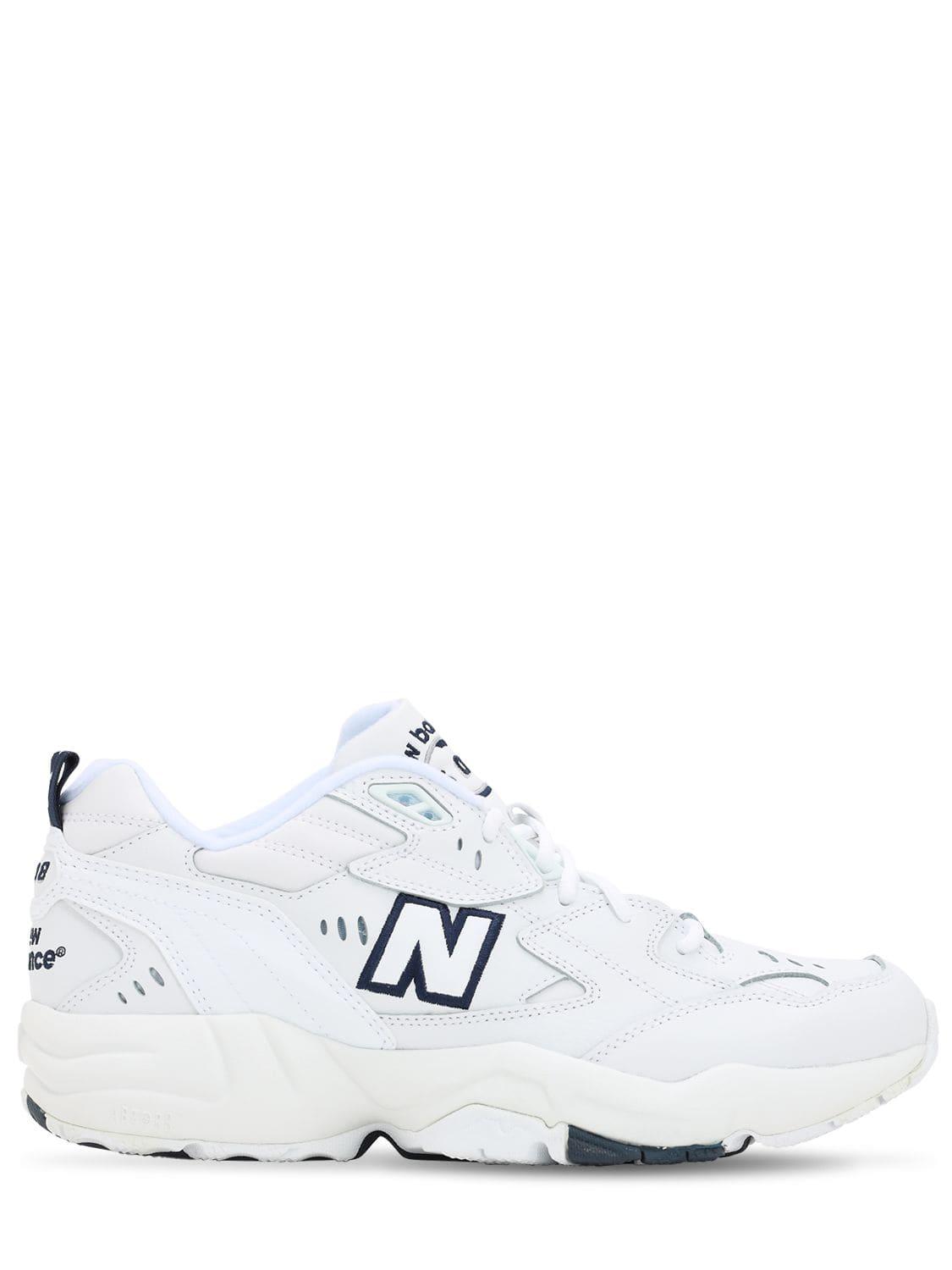 New Balance 608 Sneakers in White - Lyst