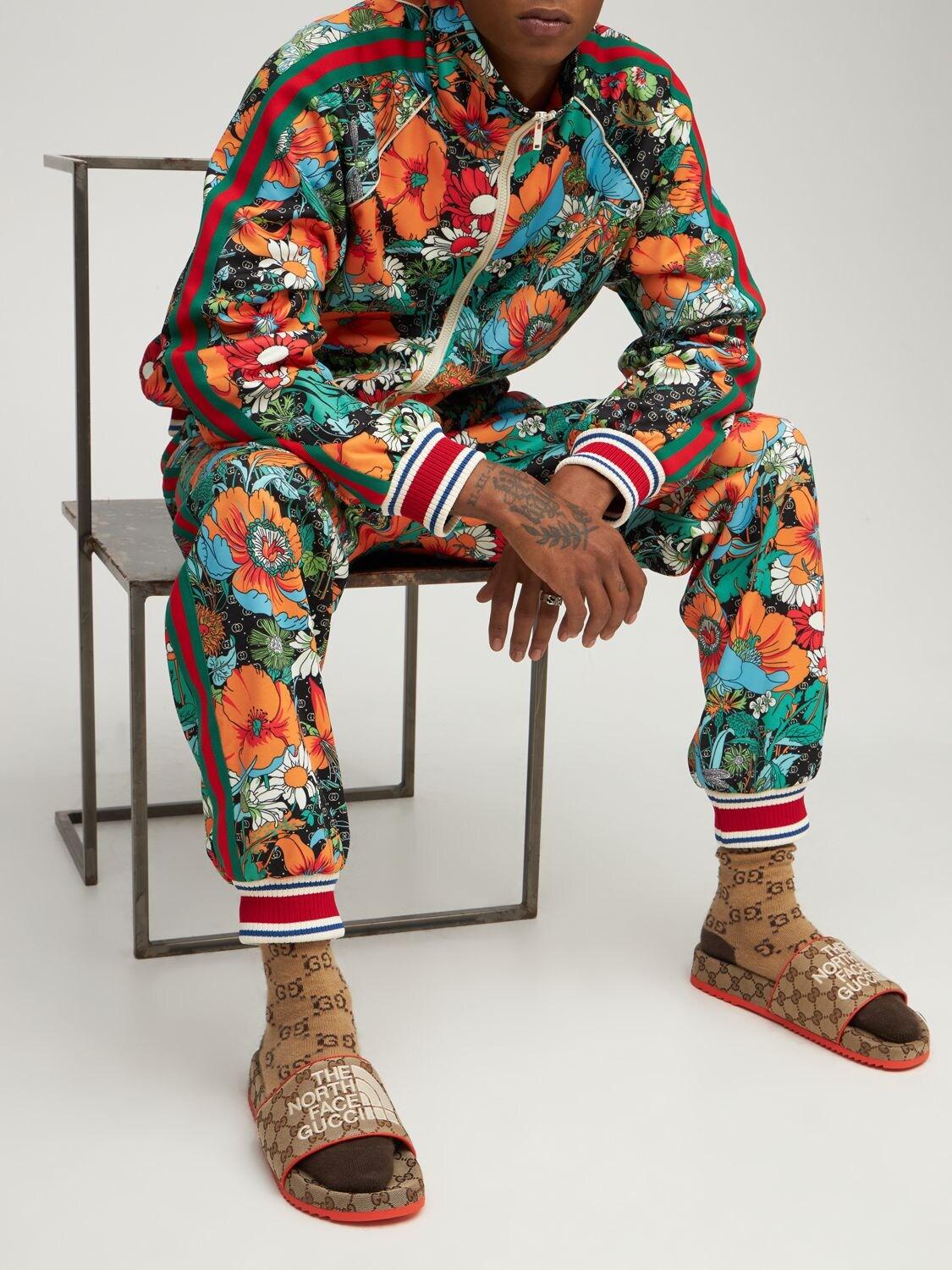 Nike x gucci slides hot sale
