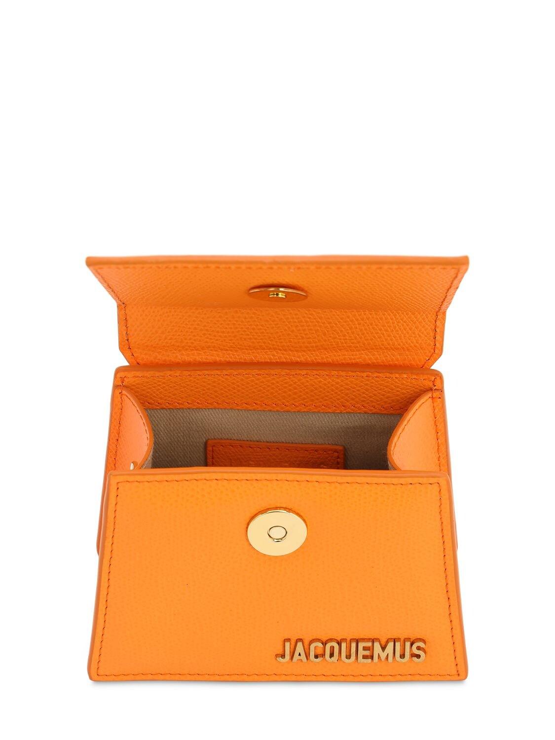 Jacquemus Leather Orange Le Chiquito Bag | Lyst