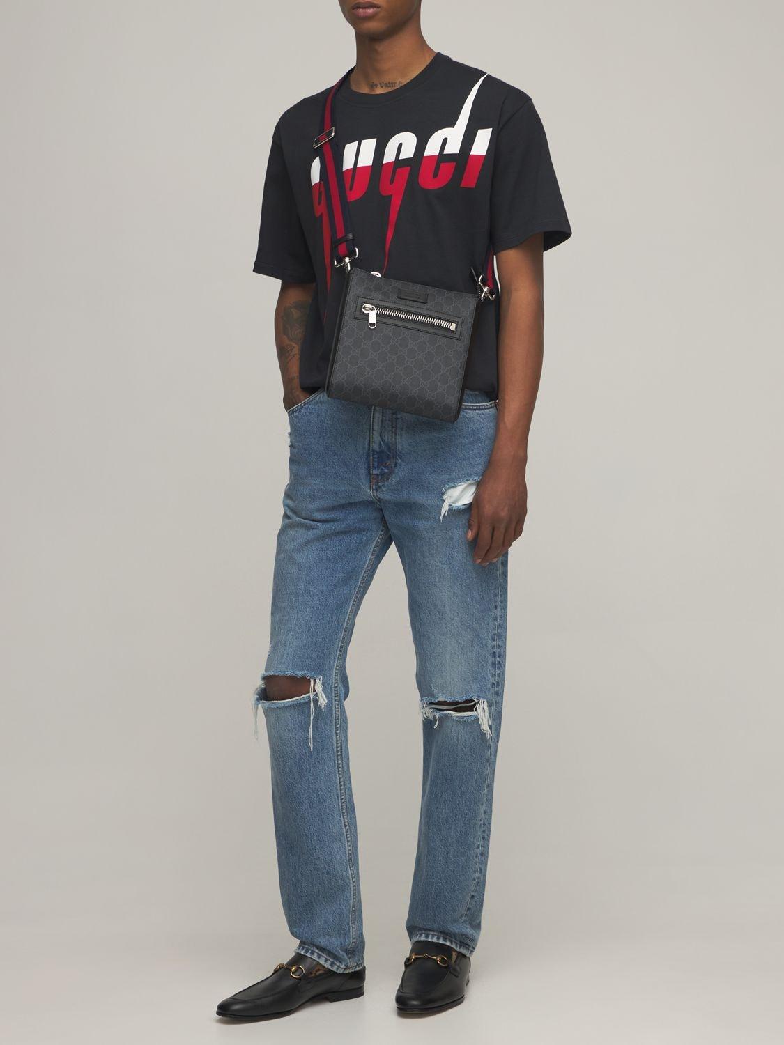 gucci gg supreme small messenger bag