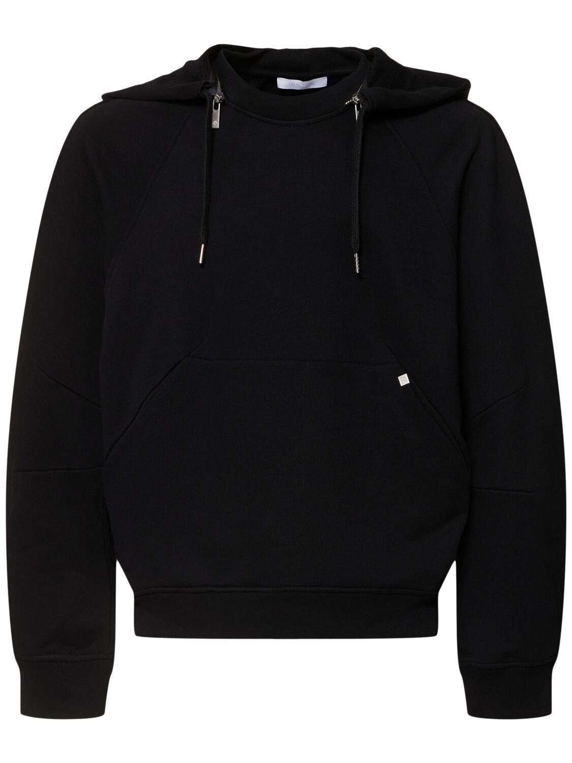 HELMUT LANG ブラック スウェット Helmut Lang // Black 86 Logo Print Sweatshirt – VSP Consignment