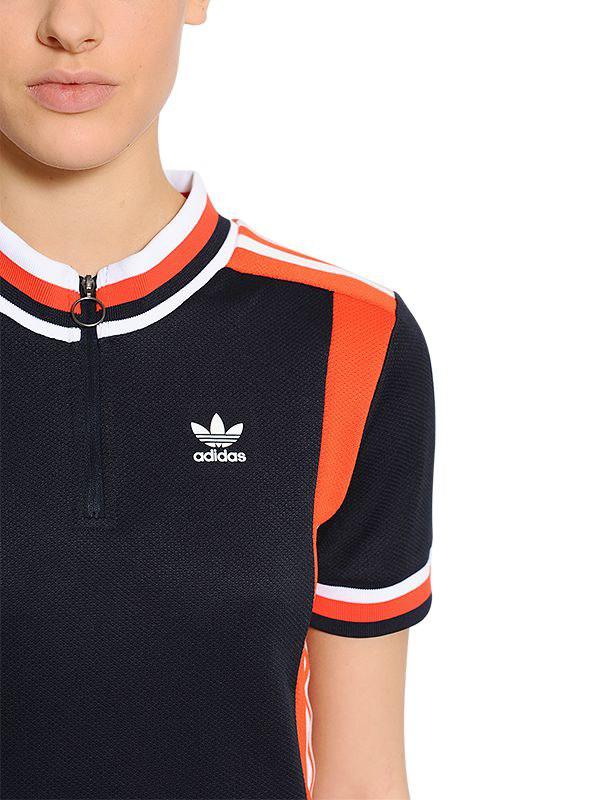 Adidas Originals Osaka Archive Jersey T Shirt In Navy Orange Blue Lyst Adidas Originals Osaka Archive Jersey T Shirt In Navy Orange Blue Lyst
