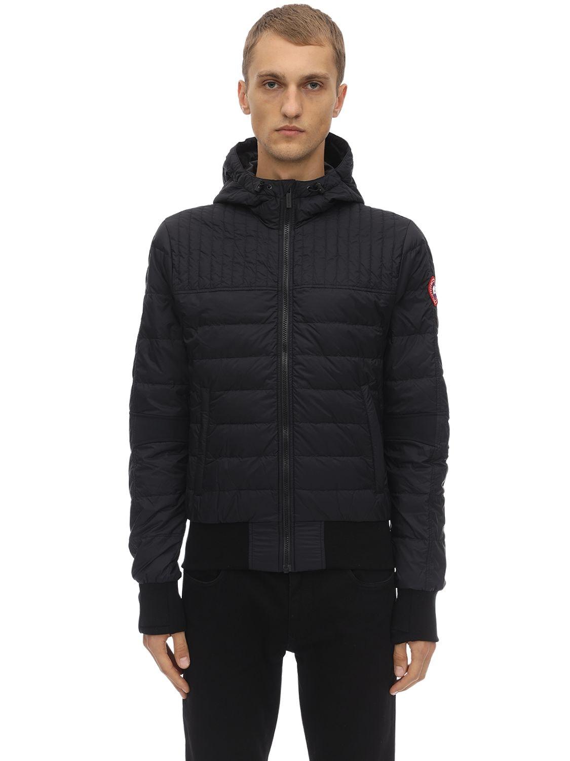 canada goose slim fit cabri hooded jacket