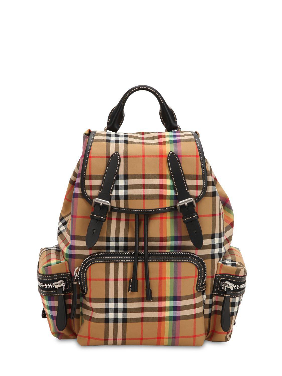 burberry backpack rainbow