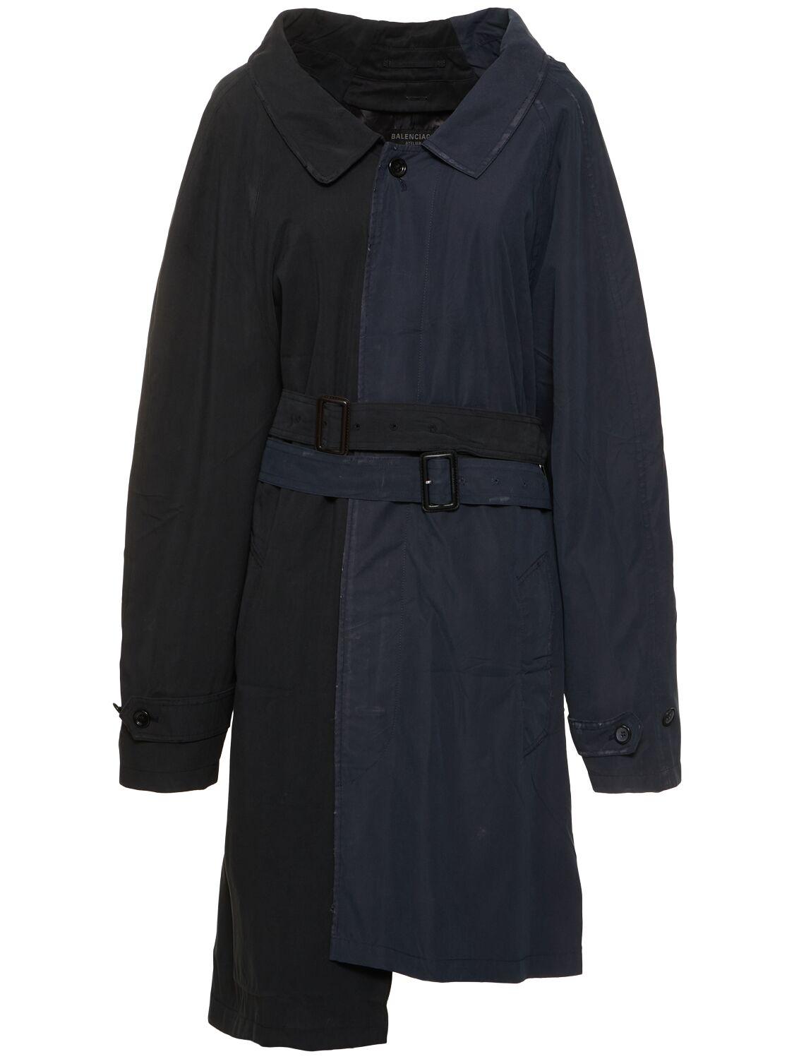 Dolce & Gabbana レディース ブラック ベルテッド コート コート