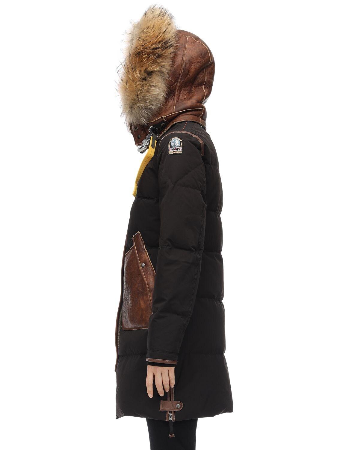 Parajumpers Long Bear Special Edition Down Jacket in Black | Lyst